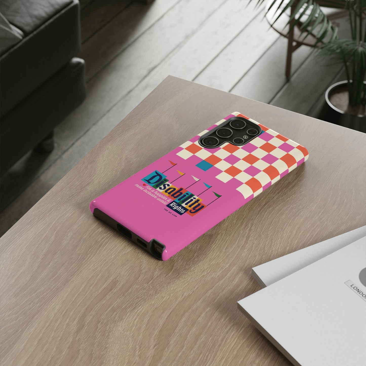 Disability Rights for a Happier & More Inclusive World - Android Phone Case for Google Pixel & Samsung Phones