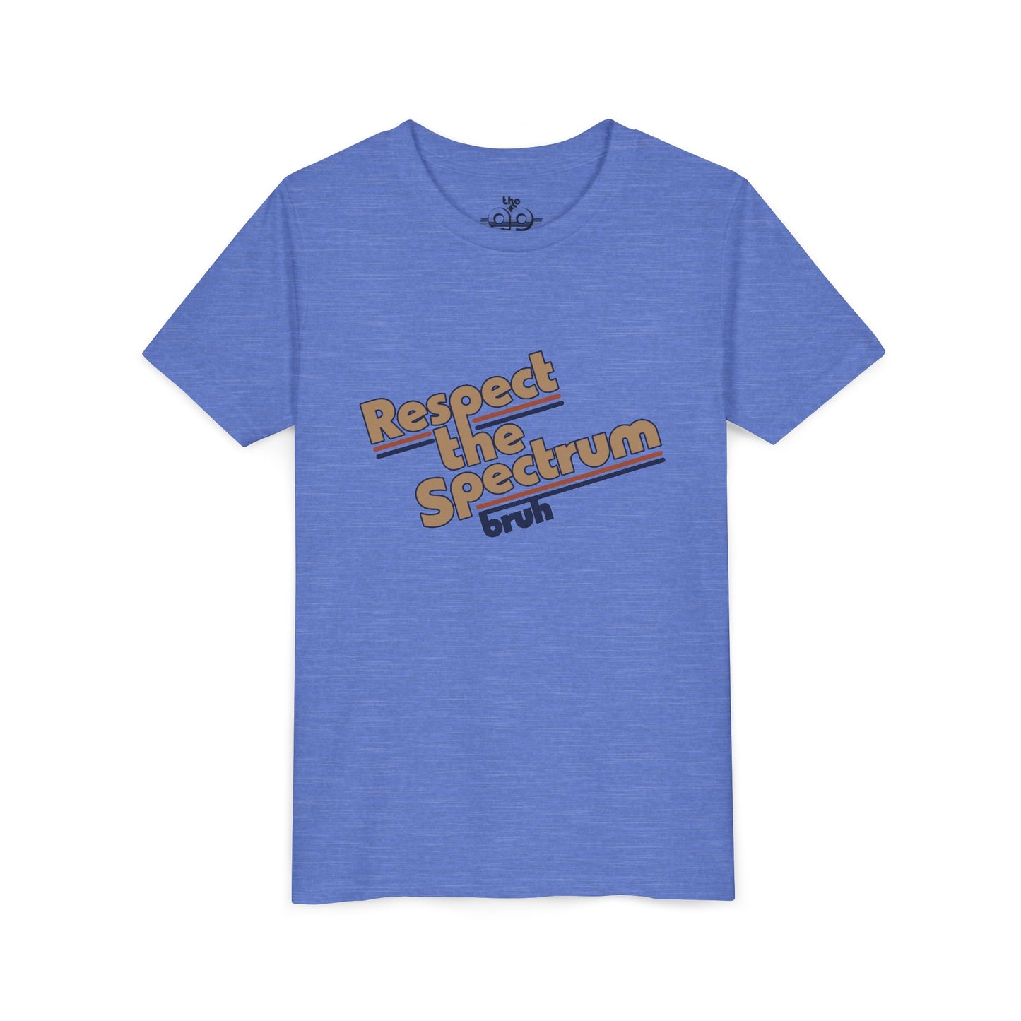 Respect The Spectrum, Bruh - Youth Unisex Short Sleeve Tee