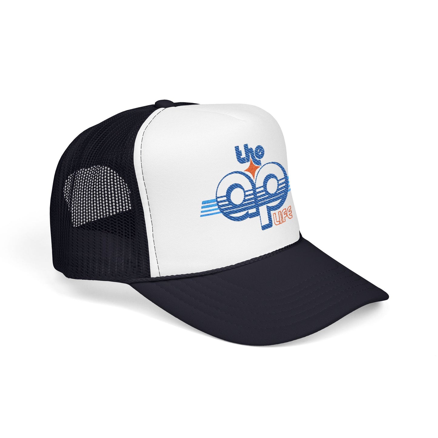 The AP Life - Adult Unisex Foam Trucker Hat (Embroidered)