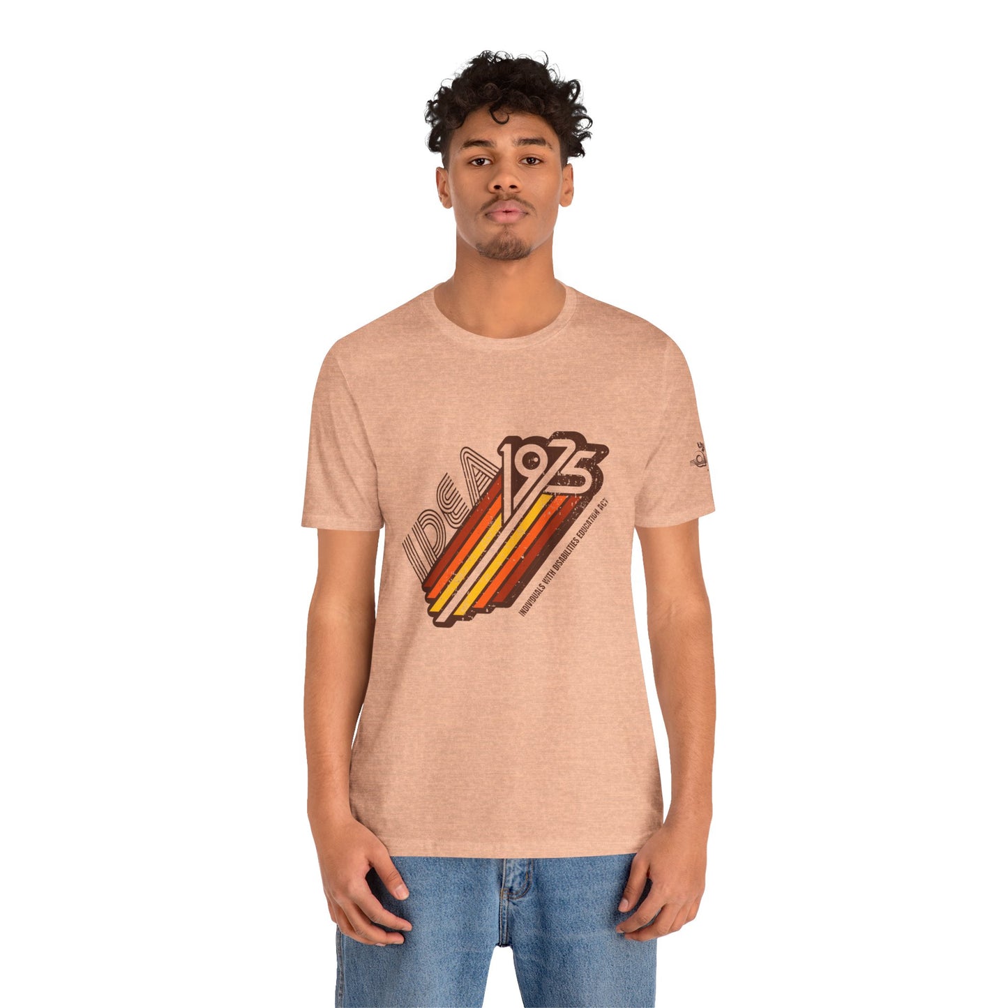 1975 IDEA - Individuals With Disabilities Education Act - Adult Unisex Jersey Short Sleeve Tee
