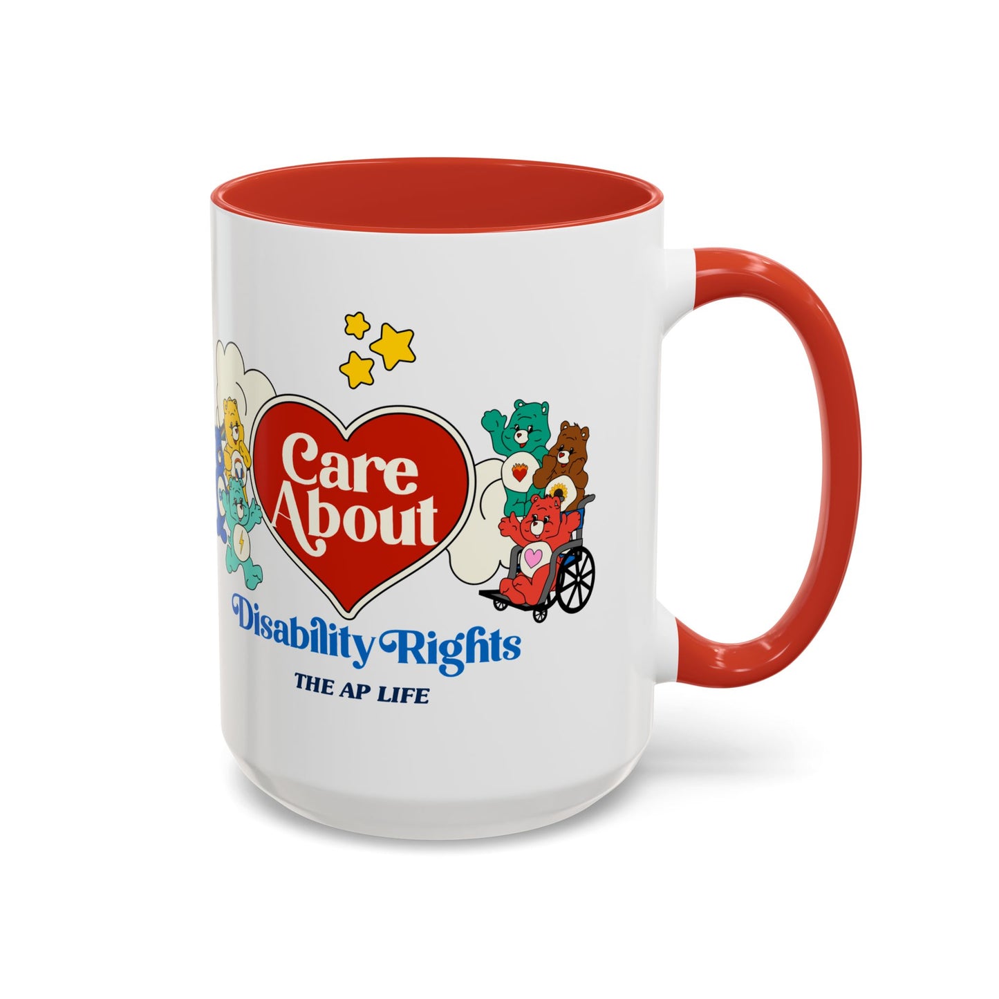 Care About ADHD - Disability Rights Accent Coffee Mug (11, 15oz)