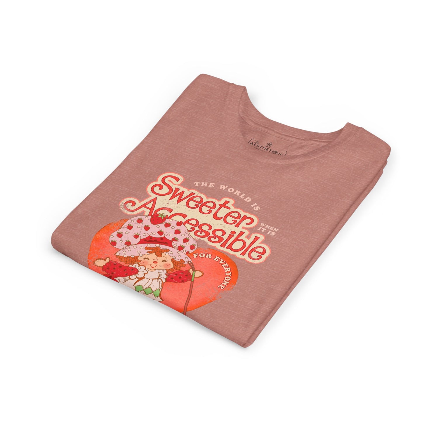 The World is Sweeter, when it is Accessible for Everyone - Youth Unisex Short Sleeve Tee