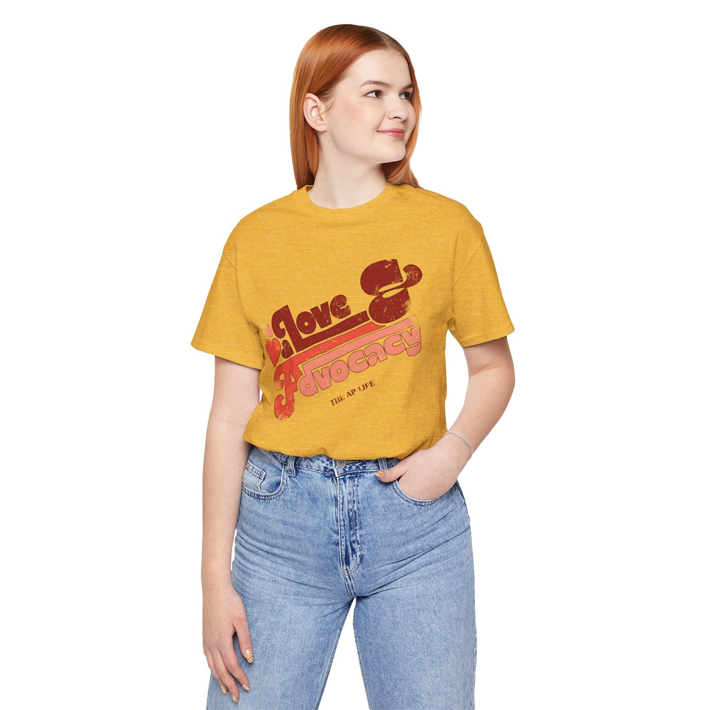 Love & Advocacy - Adult Unisex Jersey Short Sleeve Tee