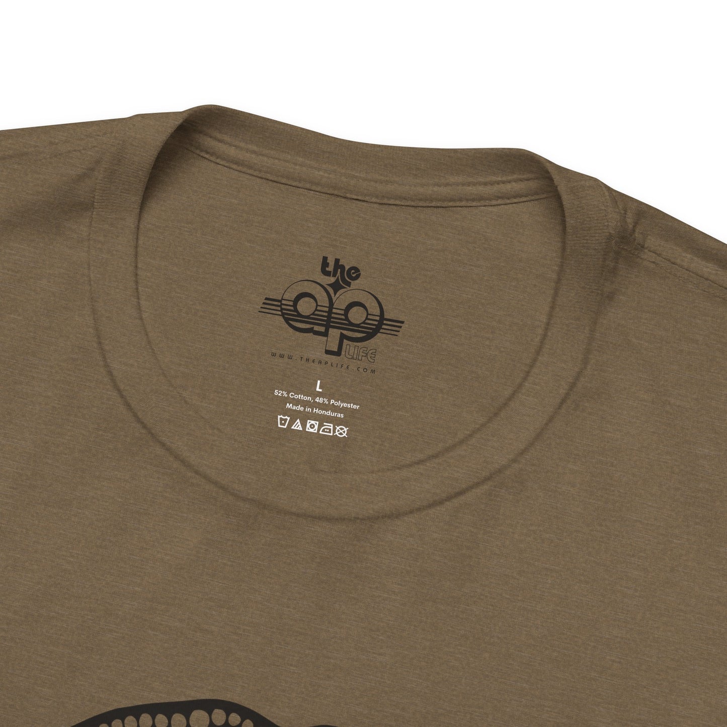 Not A Hugger - Adult Unisex Jersey Short Sleeve Tee - Tuned Out Supply + The AP Life Collab