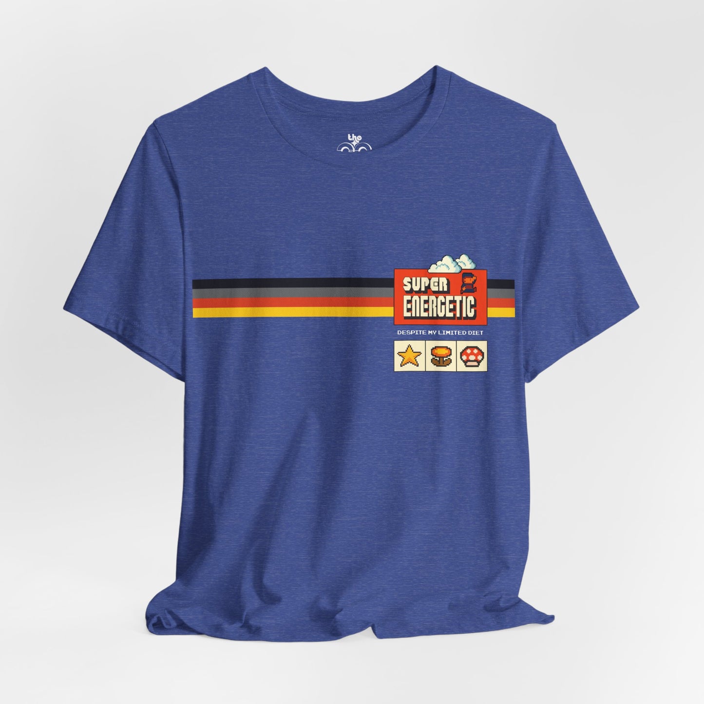 Super Energetic Despite My Limited Diet - Adult Unisex Jersey Short Sleeve Tee