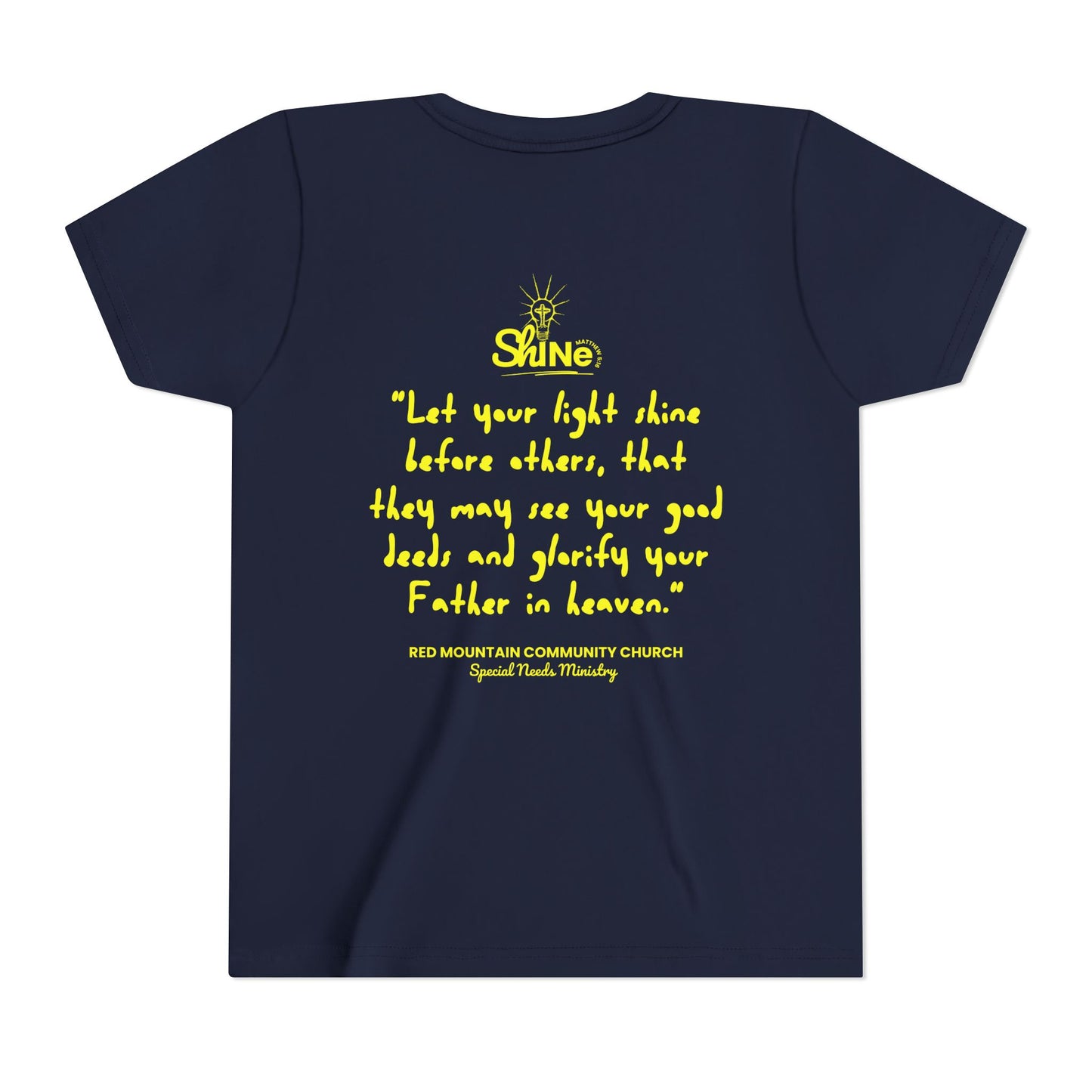 RMCC Shine Youth Unisex Short Sleeve Tee