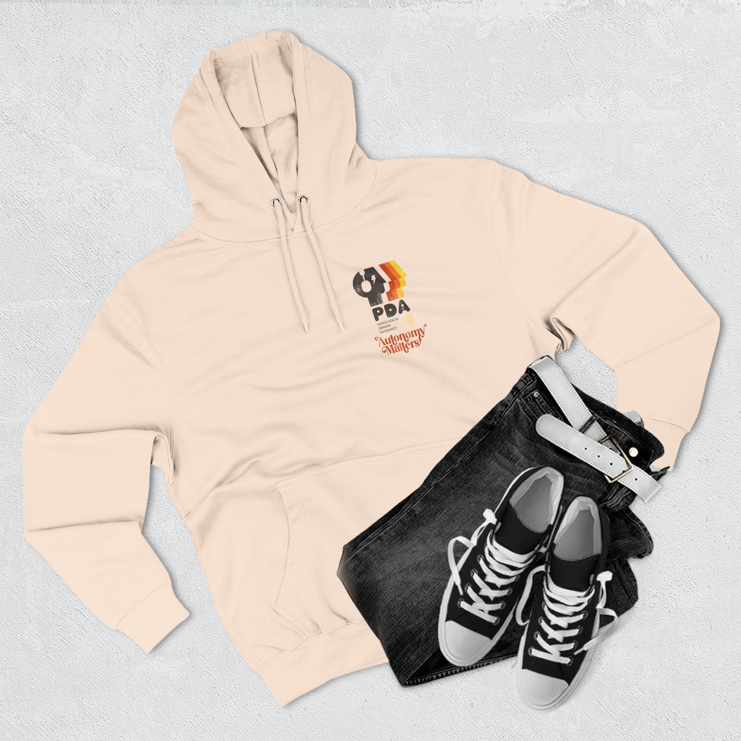 PDA - Pathological Demand Avoidance - Autonomy Matters - Adult Unisex Hoodie