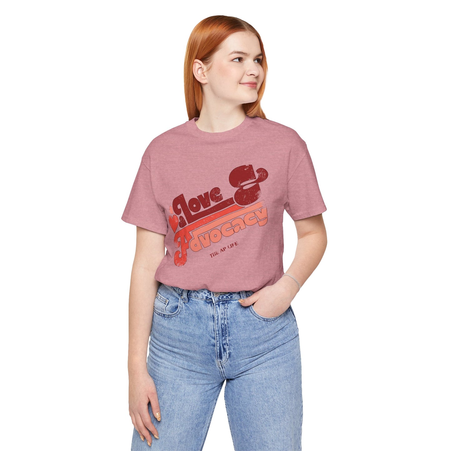 Love & Advocacy - Adult Unisex Jersey Short Sleeve Tee