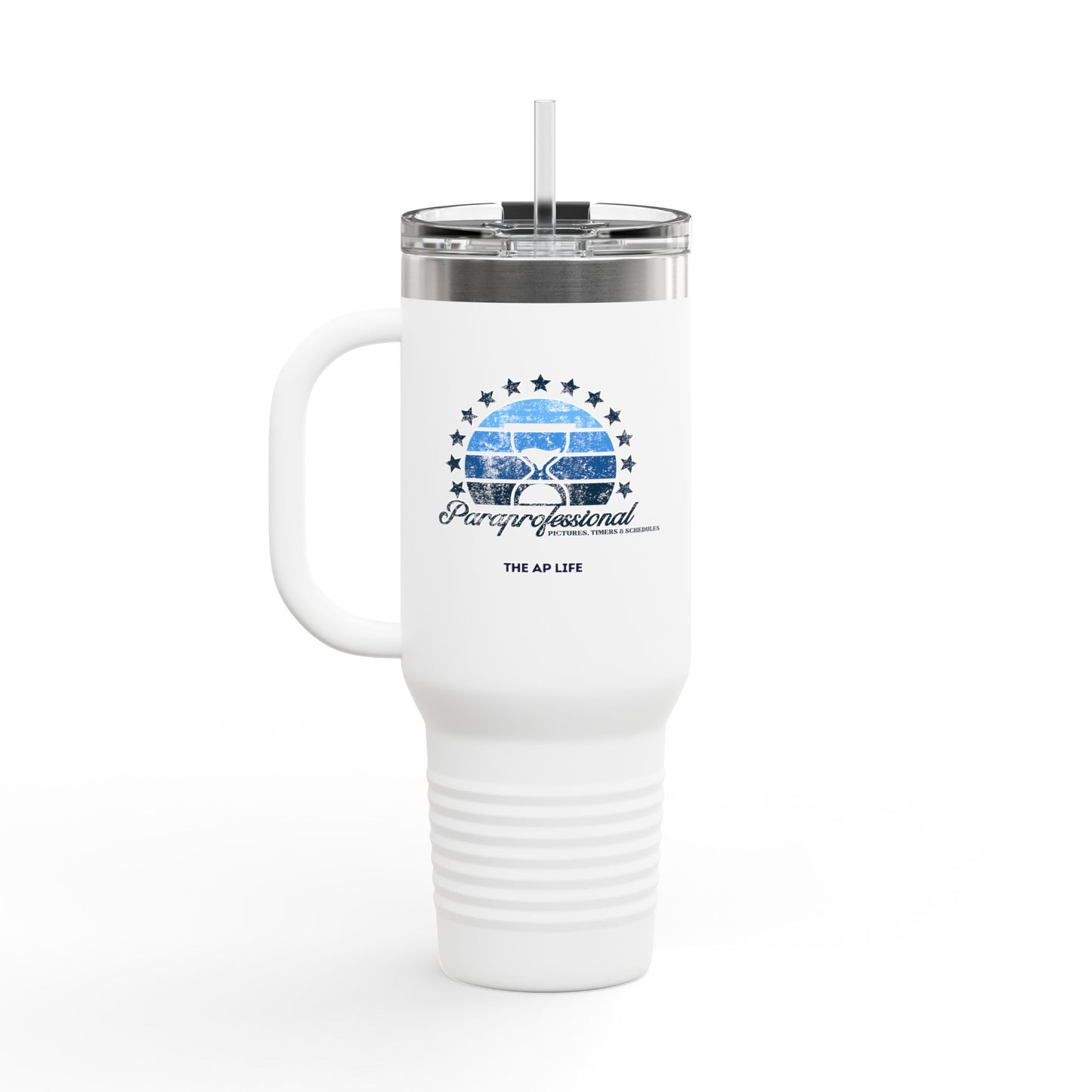 Paraprofessional Pictures, Timers & Schedules - 40oz insulated tumbler