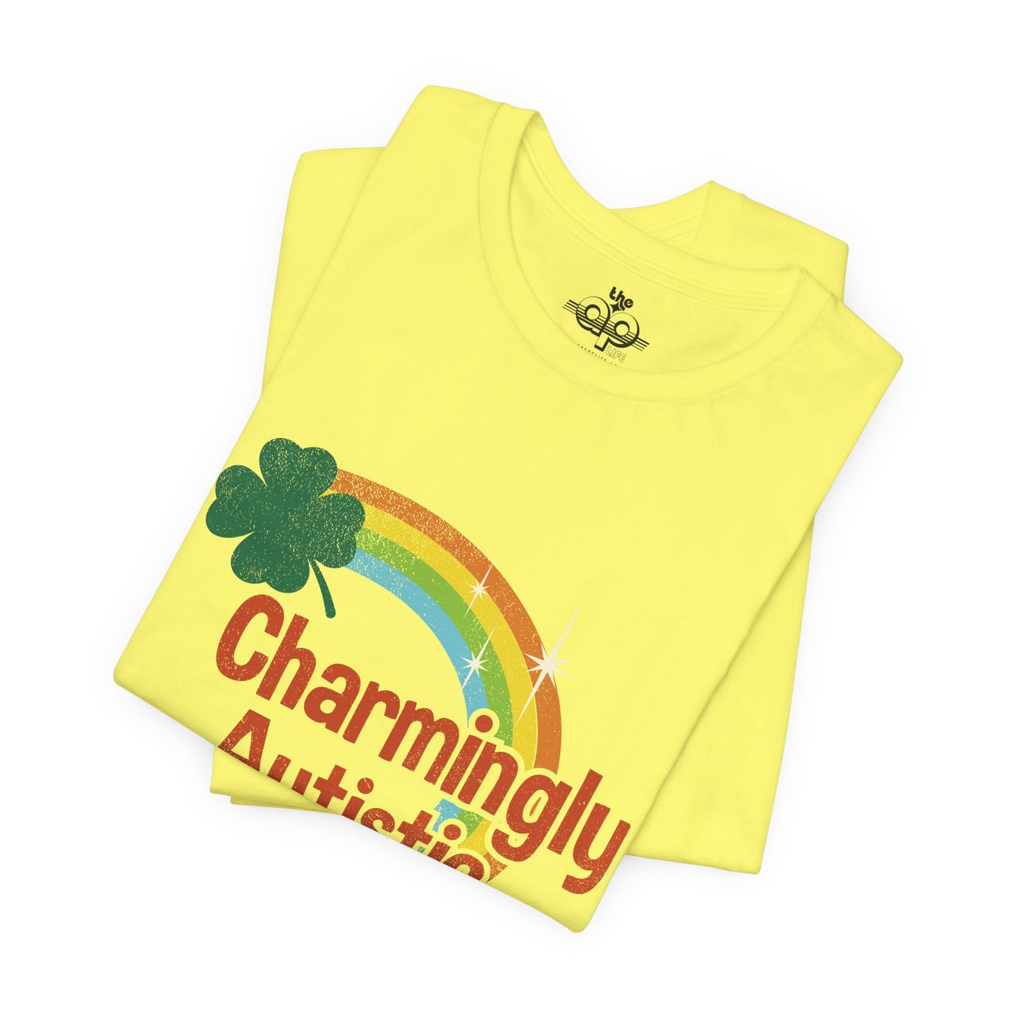 Charmingly Autistic - Adult Unisex Jersey Short Sleeve Tee