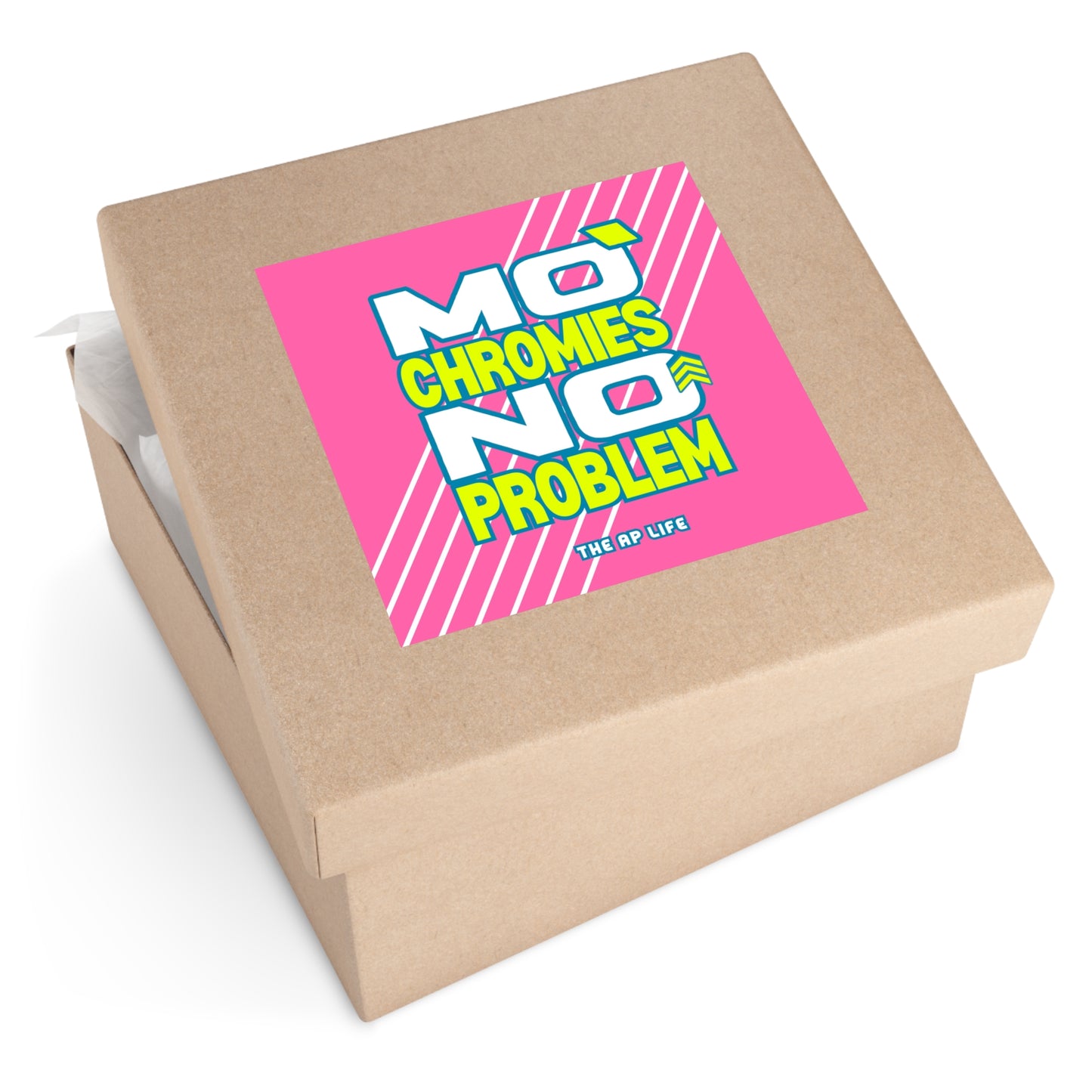 Mo' Chromies, No Problem DS Awareness - Square Vinyl Sticker