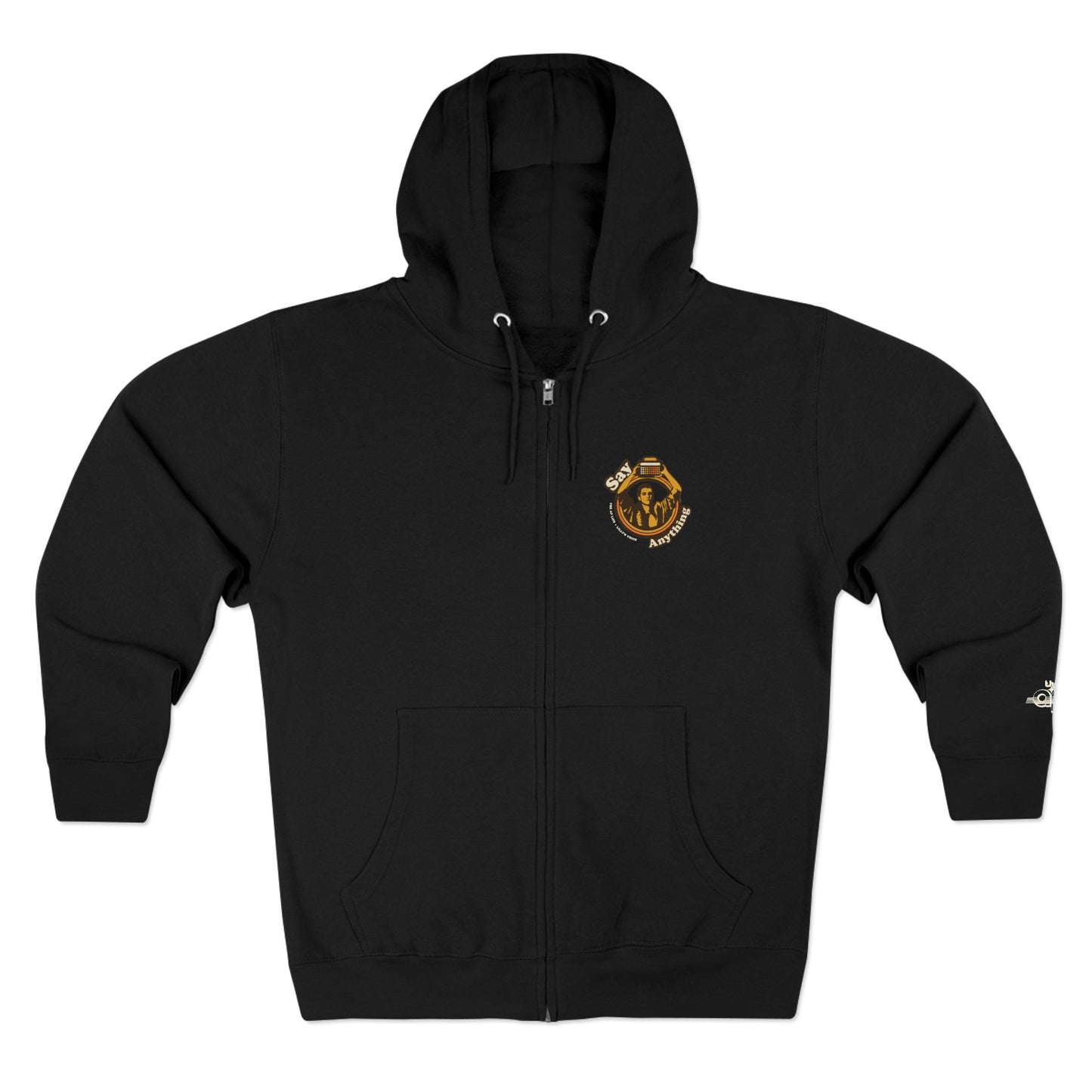 Say Anything - AAC- Lilly's Voice + The AP Life - Adult Unisex Zip Hoodie