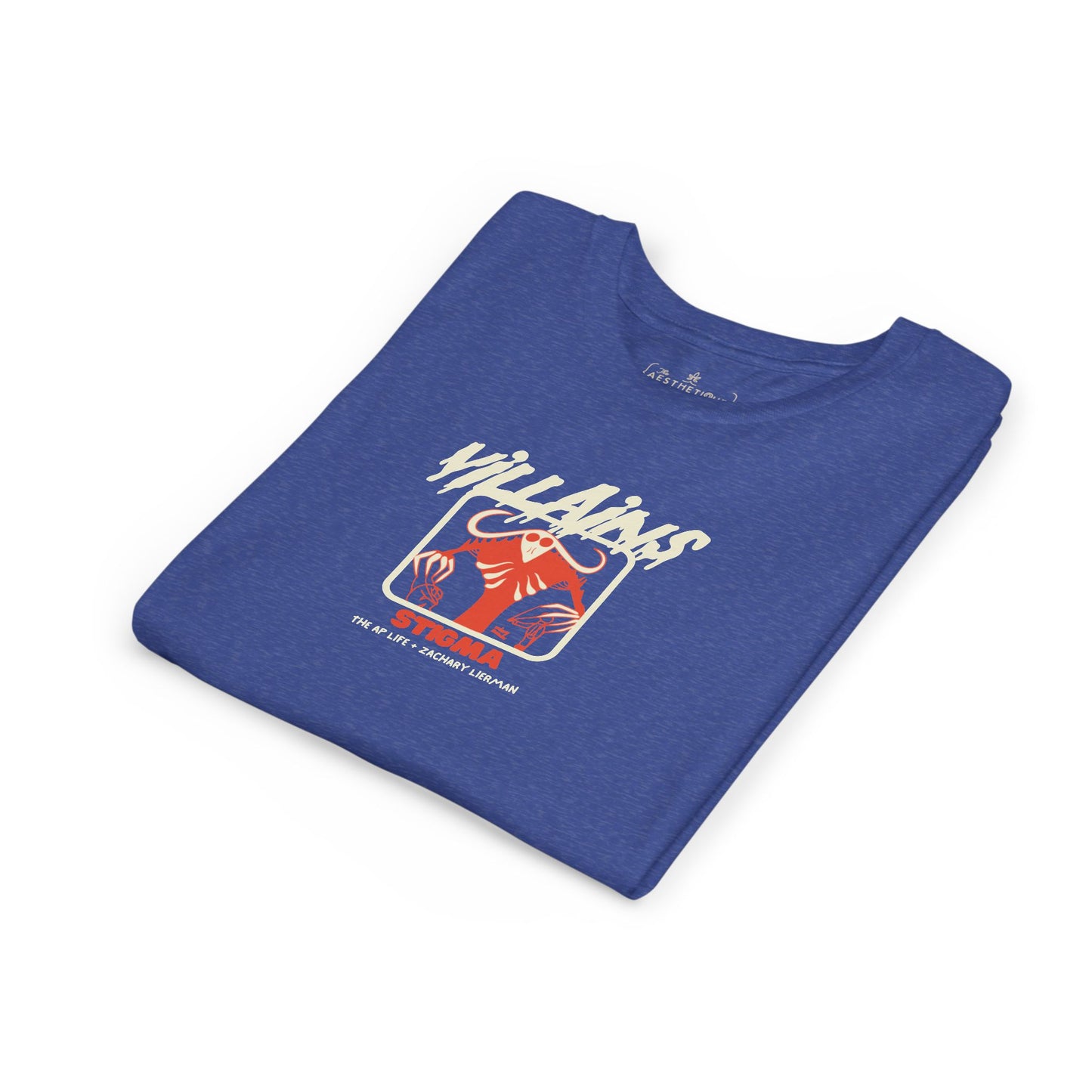 Villains of The Autistic Community Series - Stigma - Zachary Lierman - Youth Unisex Jersey Tee