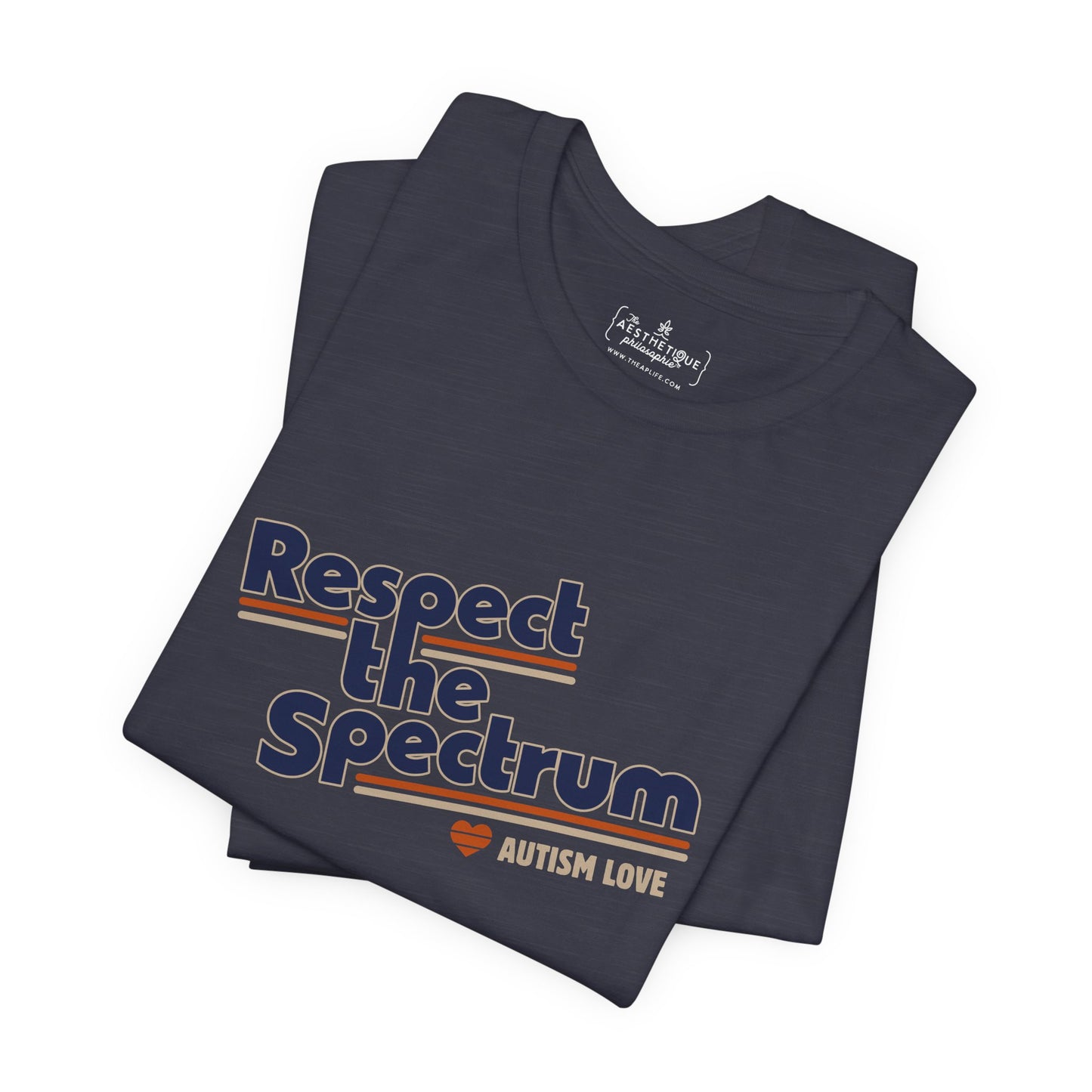 Respect The Spectrum - Autism Love - Adult Unisex Jersey Tee