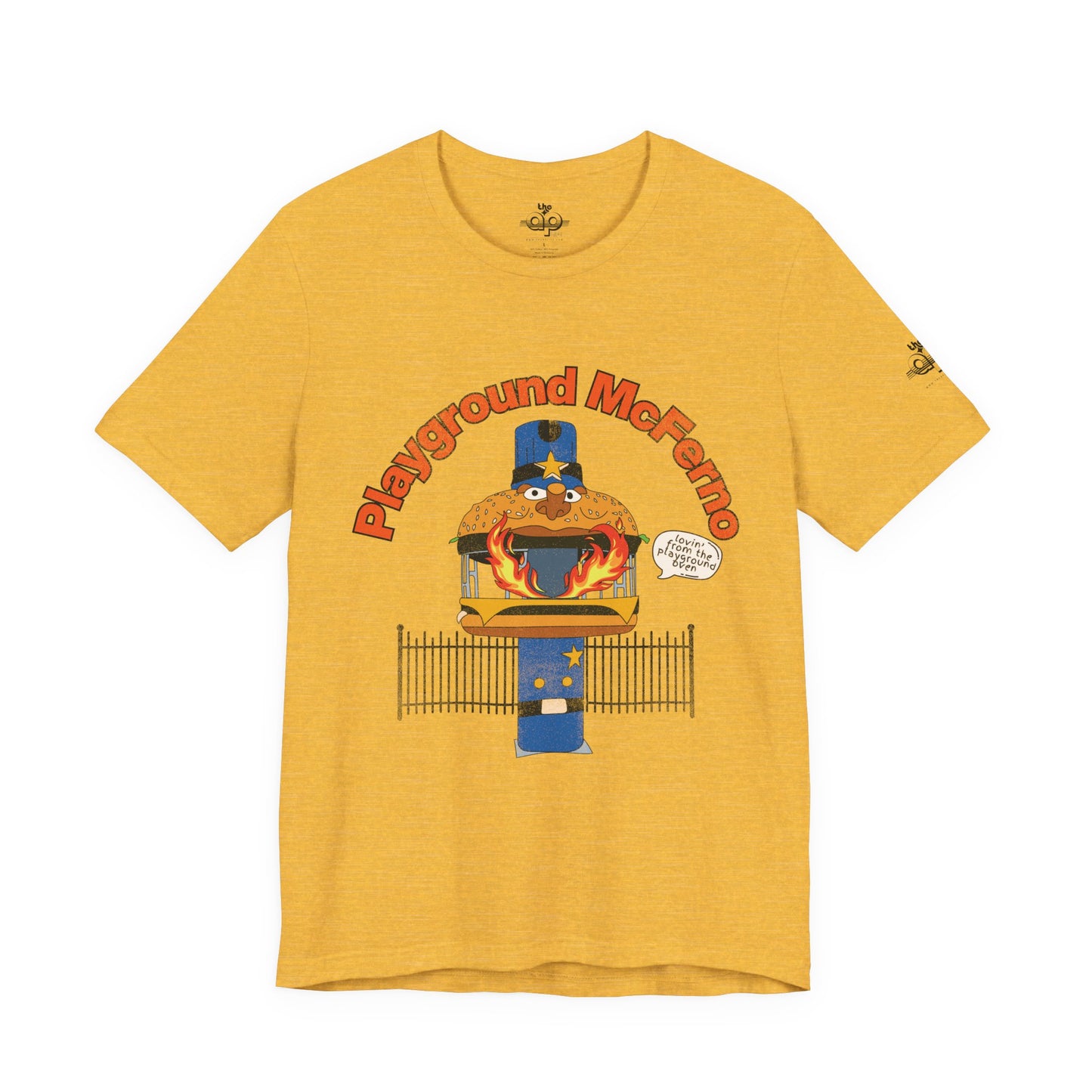 Playground McFerno - Lovin' From the Playground Oven - Adult Unisex Jersey Short Sleeve Tee