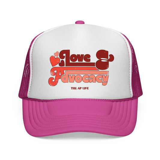 Love & Advocacy - Adult Unisex Trucker Cap