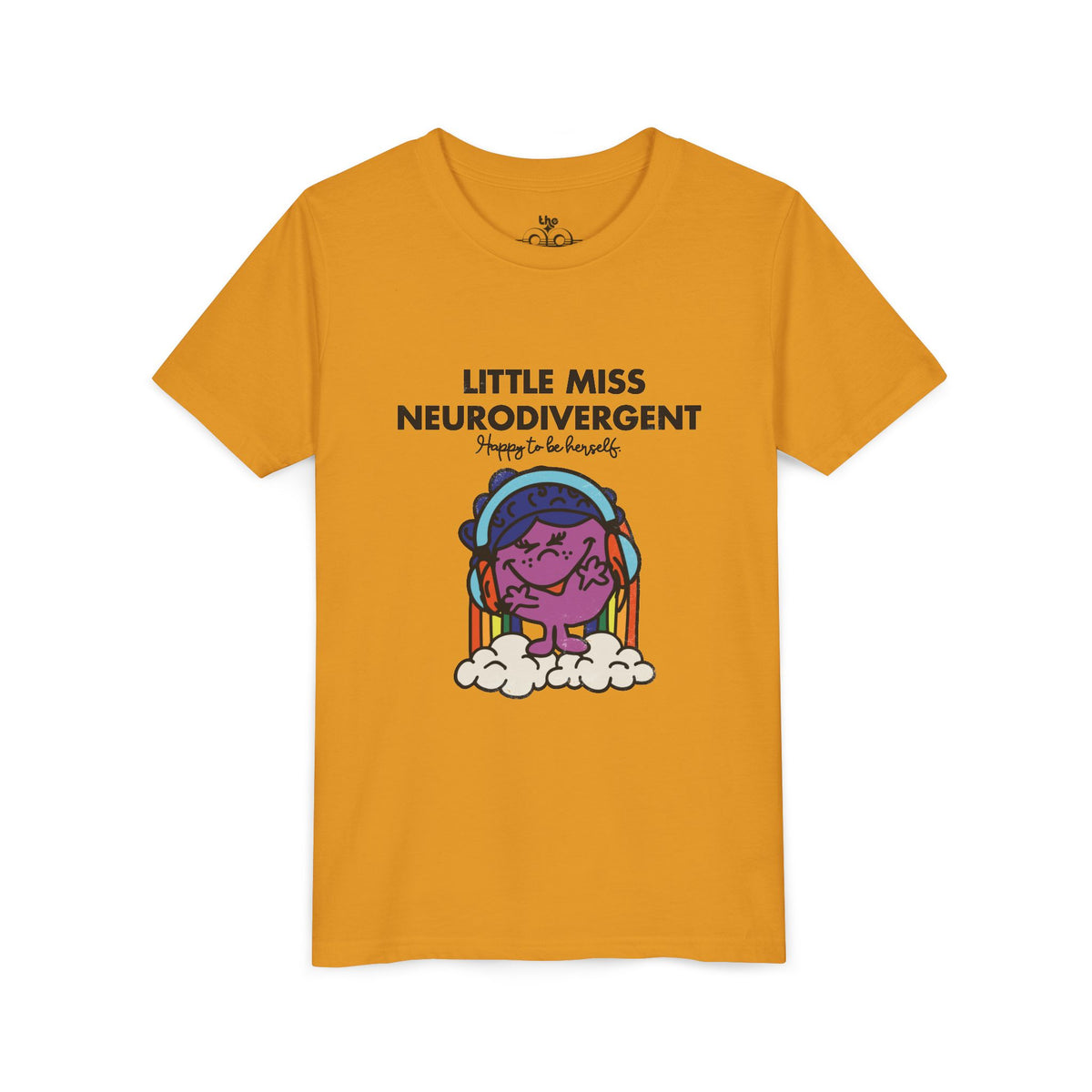 Little Miss Neurodivergent - Unisex Youth Short Sleeve Tee