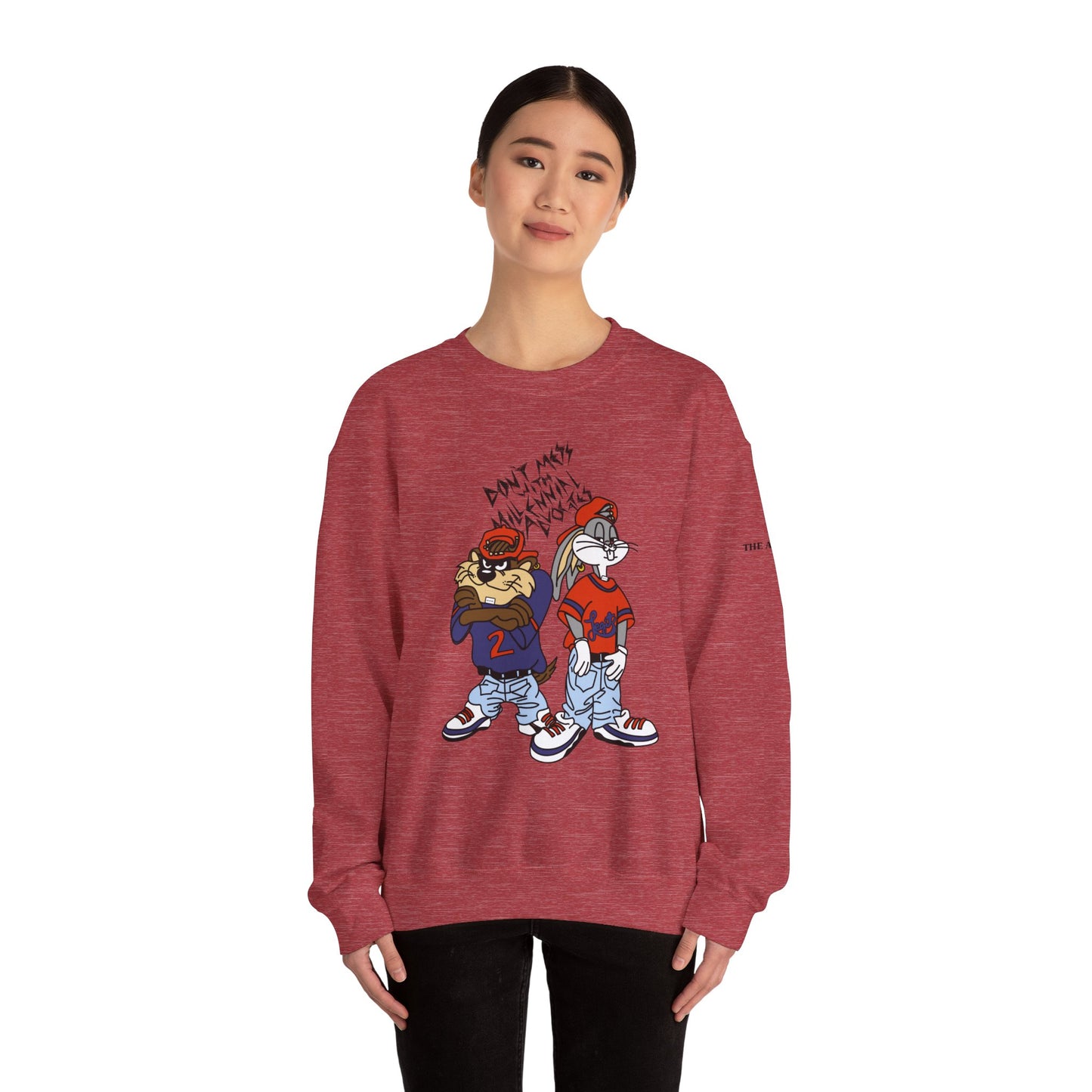 Don't Mess With Millennial Advocates - Adult Unisex Heavy Blend™ Crewneck Sweatshirt