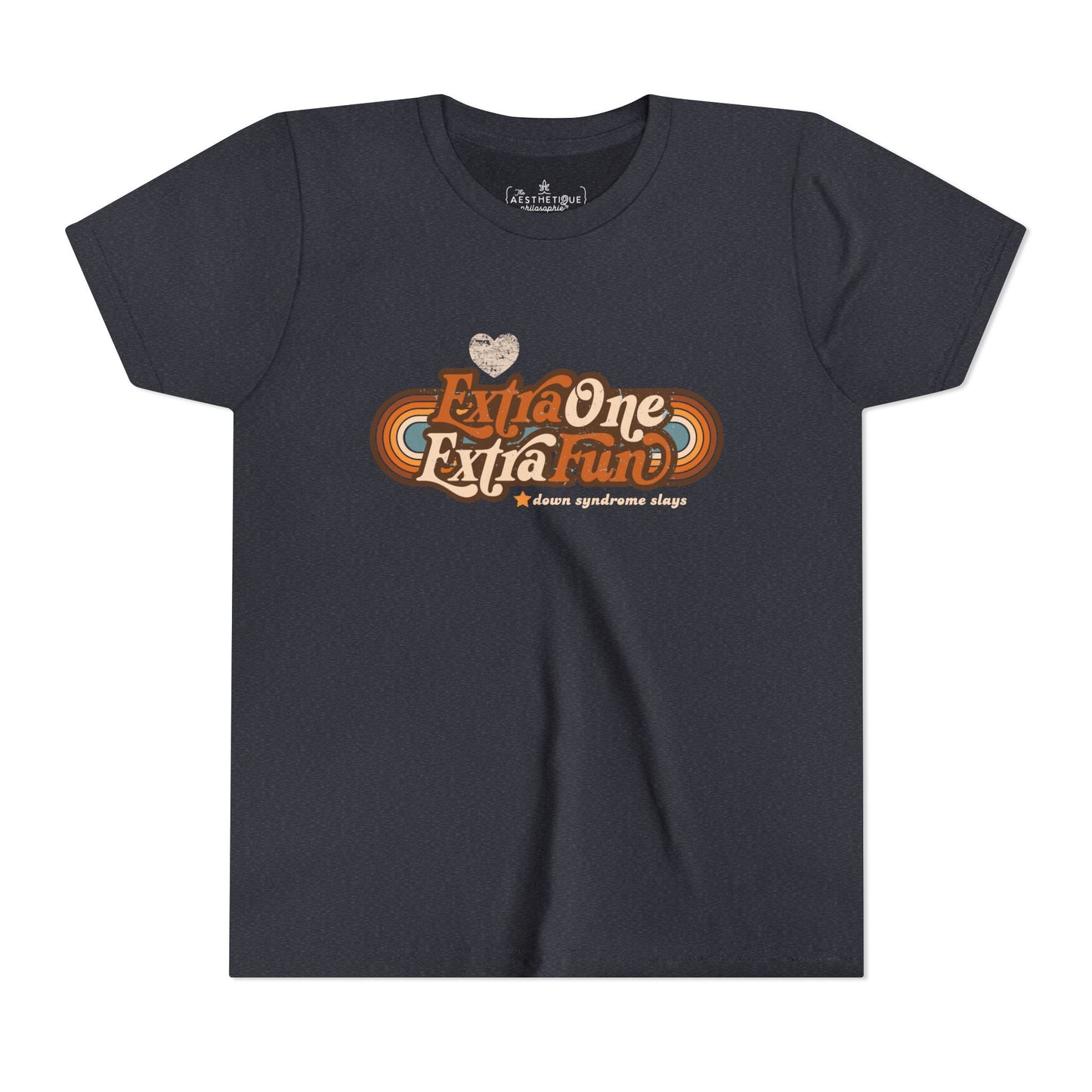 Extra One, Extra Fun DS Awareness - Youth Short Sleeve Tee