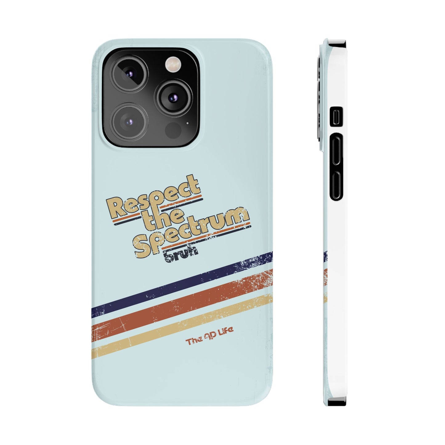 Respect The Spectrum - iPhone Case