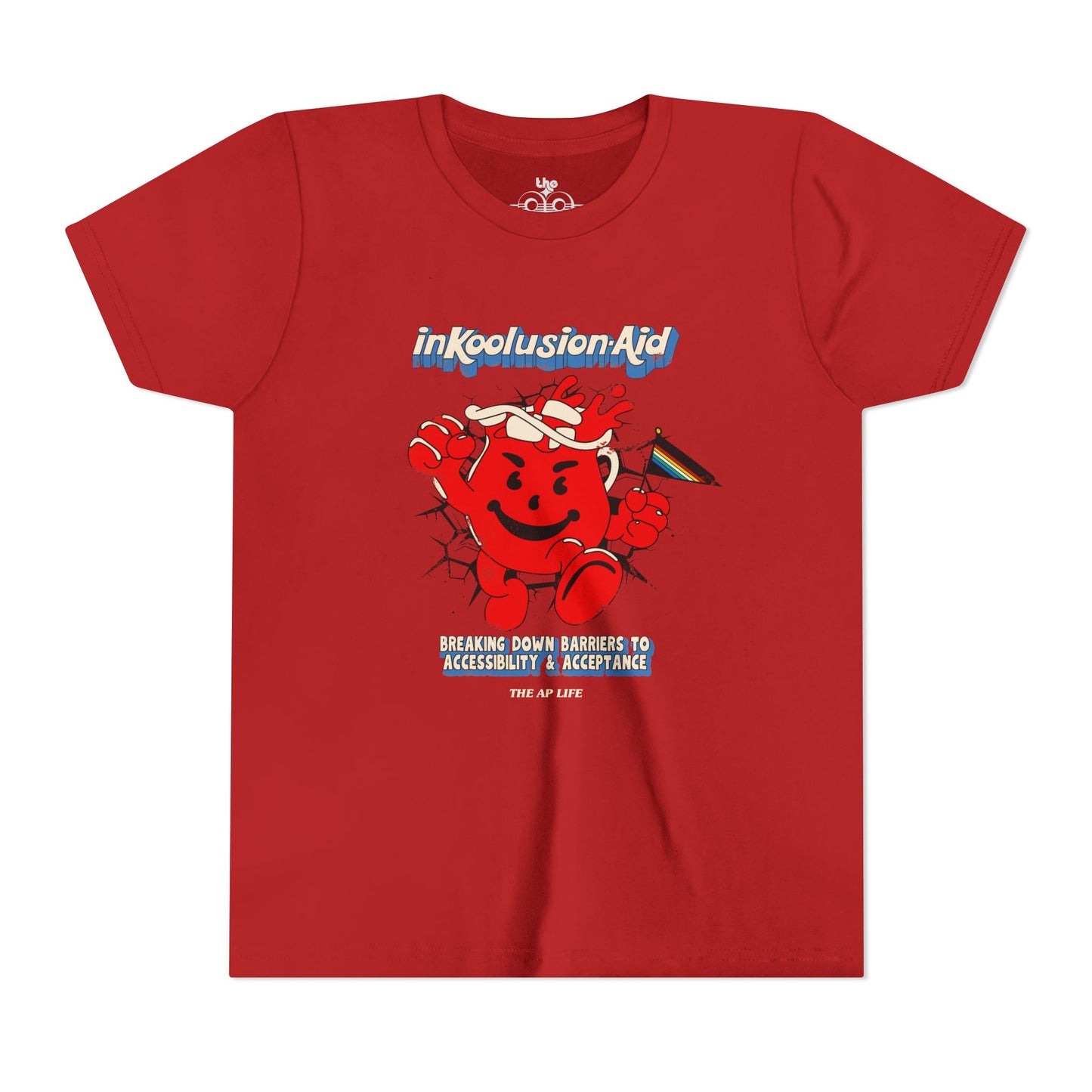 Inkoolusion Aid - Breaking Down Barriers - Unisex Youth Jersey Tee