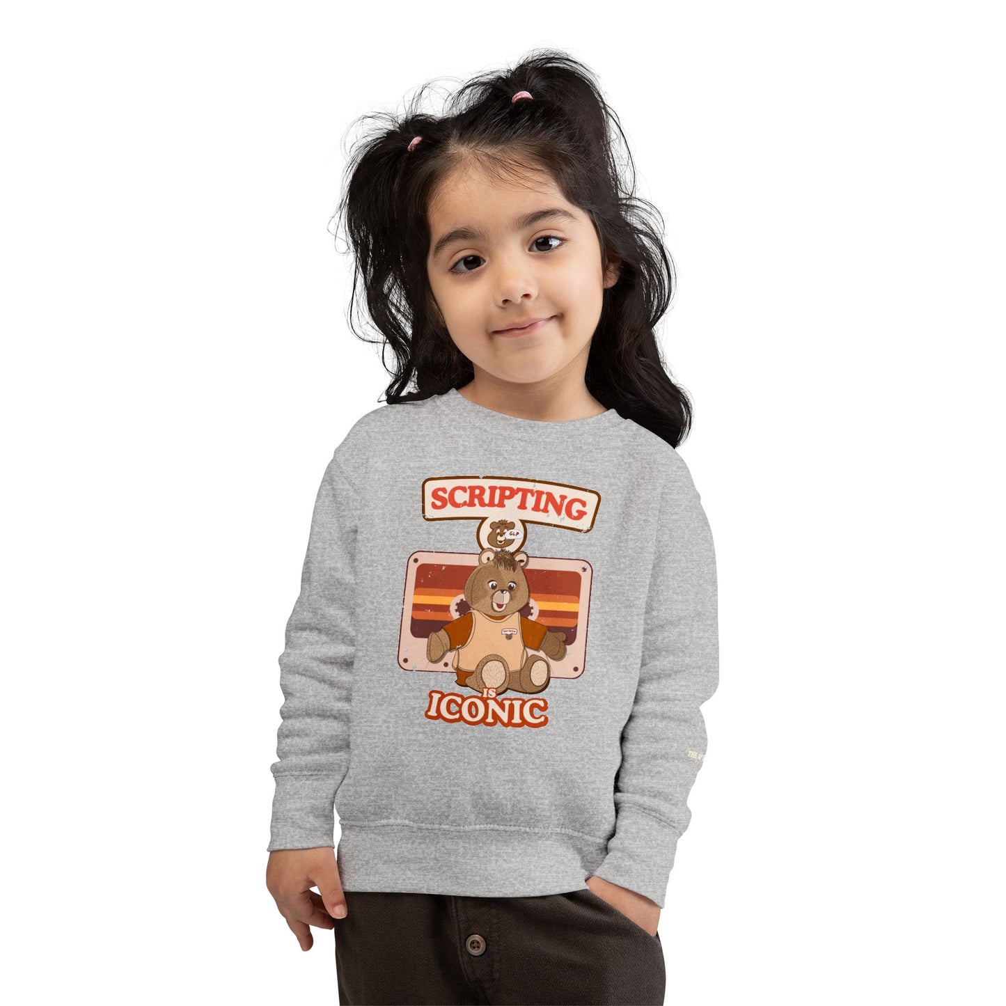 Scripting is Iconic - GLP - Teddy RecSpin - Kids' Unisex Sweatshirt