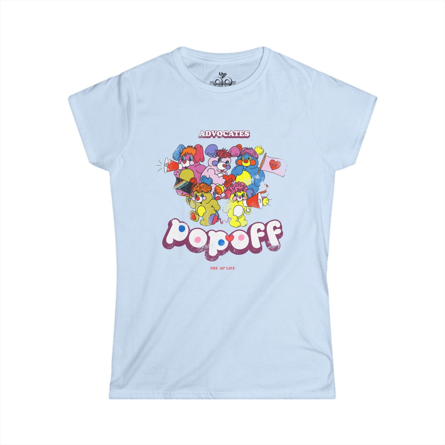 Advocates, Pop-Off  - Women's Semi-Fitted Tee