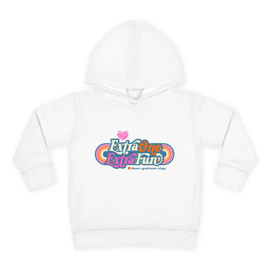 Extra One, Extra Fun DS Awareness - Toddler Pullover Fleece Hoodie