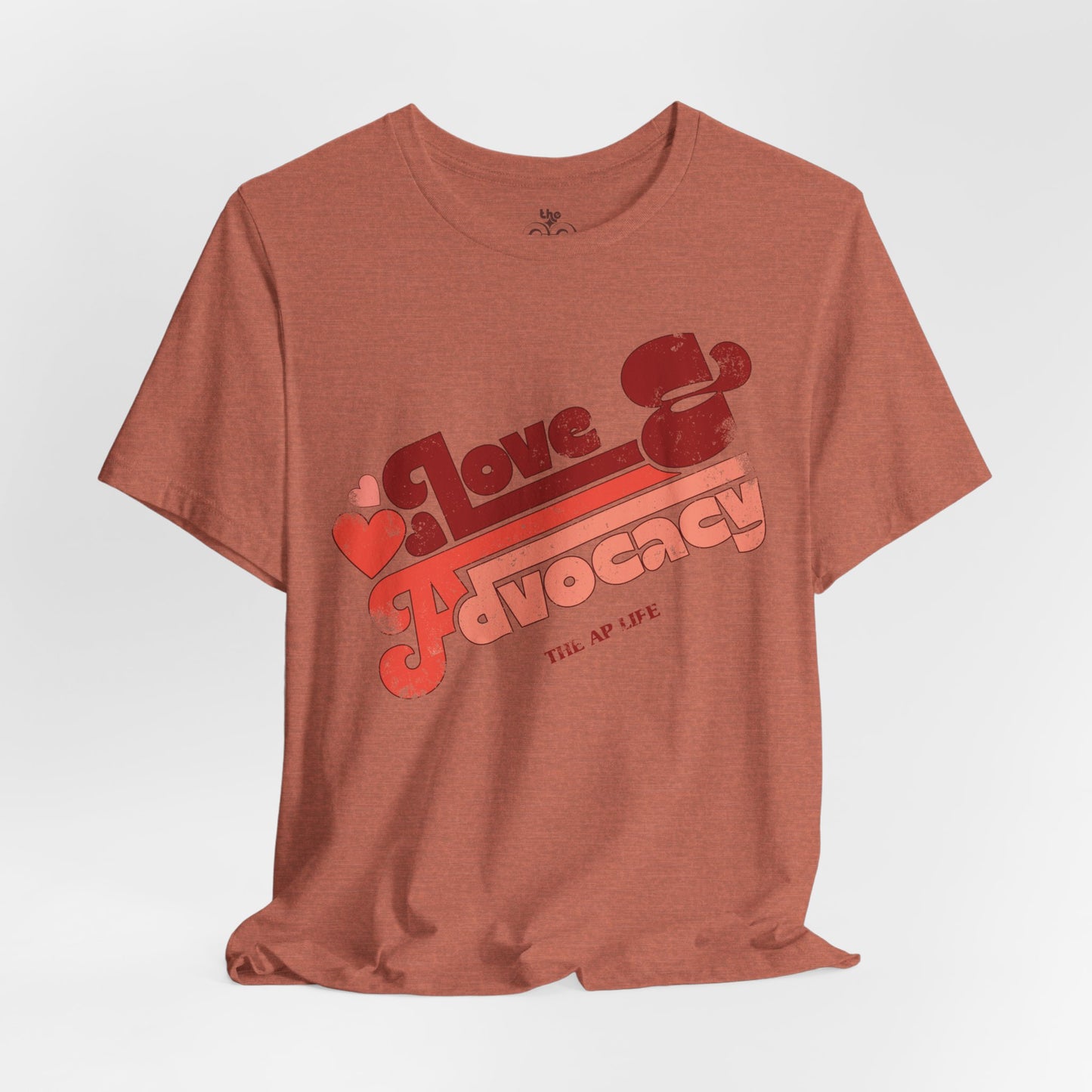 Love & Advocacy - Adult Unisex Jersey Short Sleeve Tee