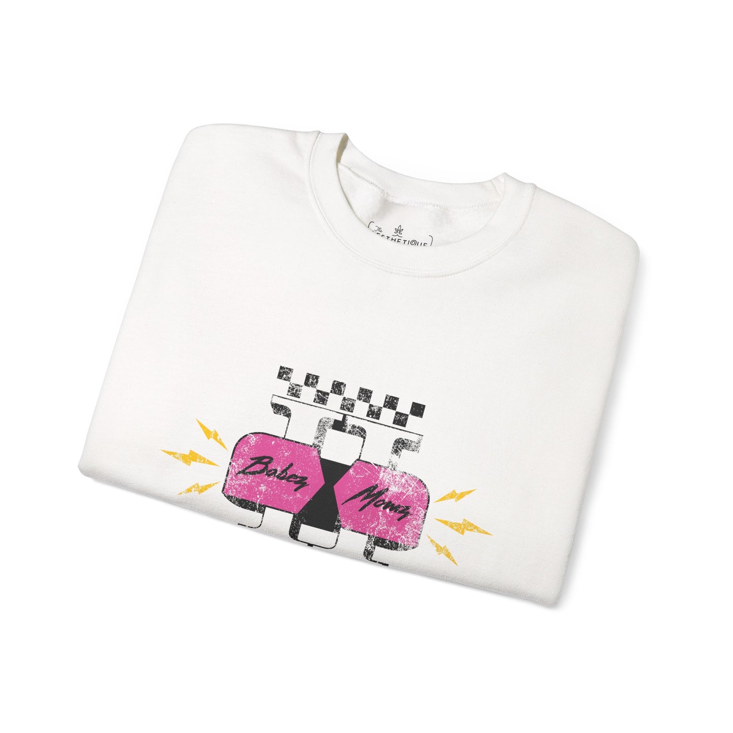 Babez II Momz 90s Music Throwback - Unisex Crewneck Sweatshirt