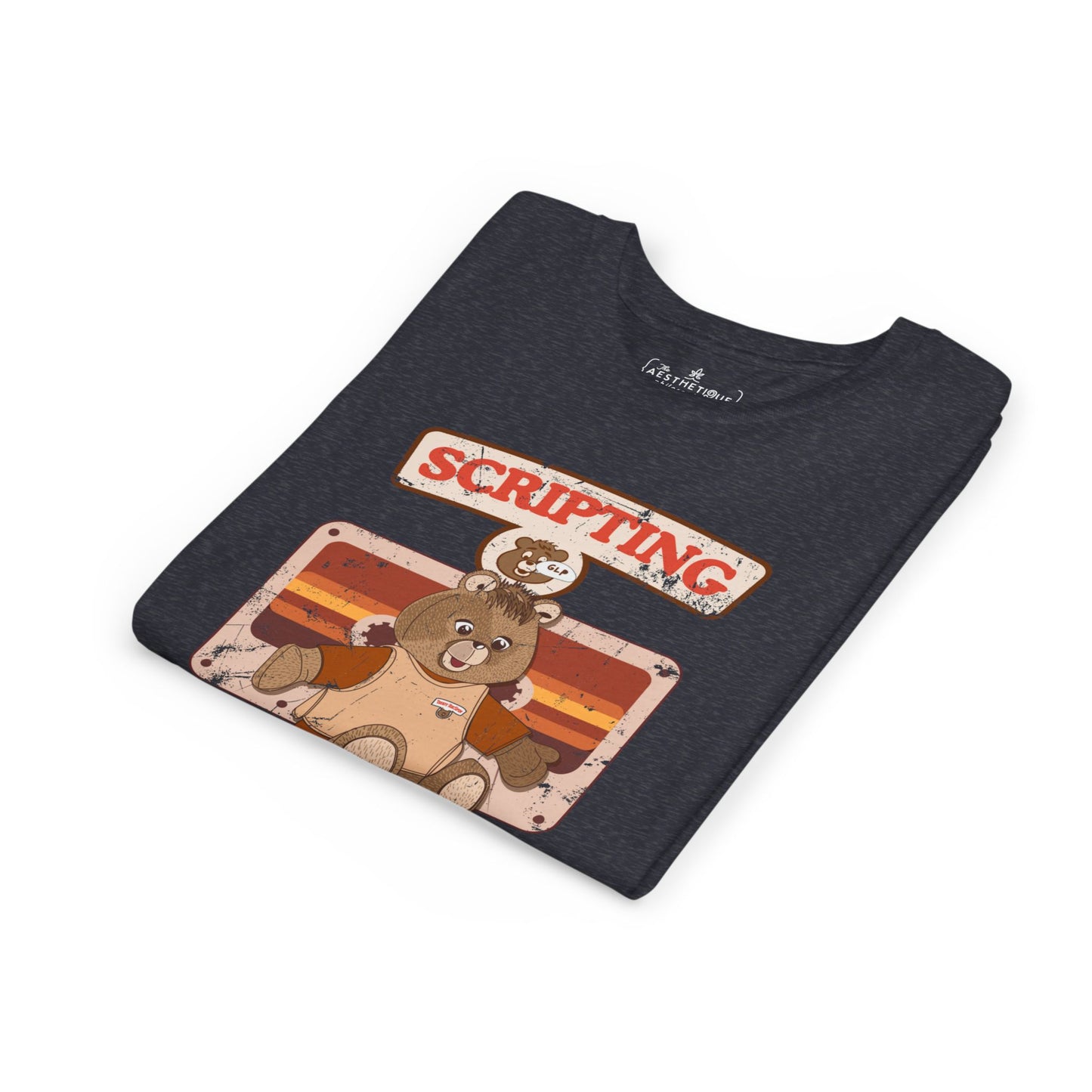 Scripting is Iconic - GLP - Teddy RecSpin - Youth Unisex Jersey Tee