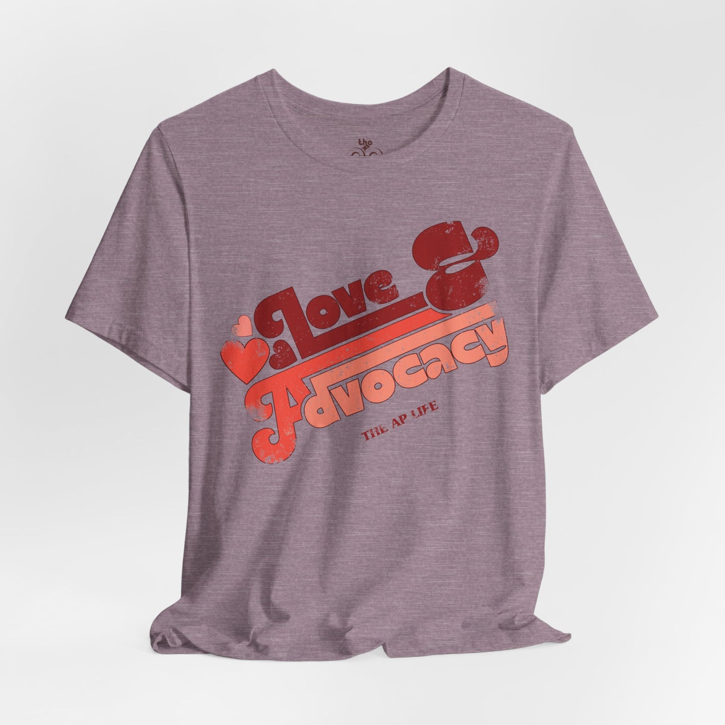 Love & Advocacy - Adult Unisex Jersey Short Sleeve Tee