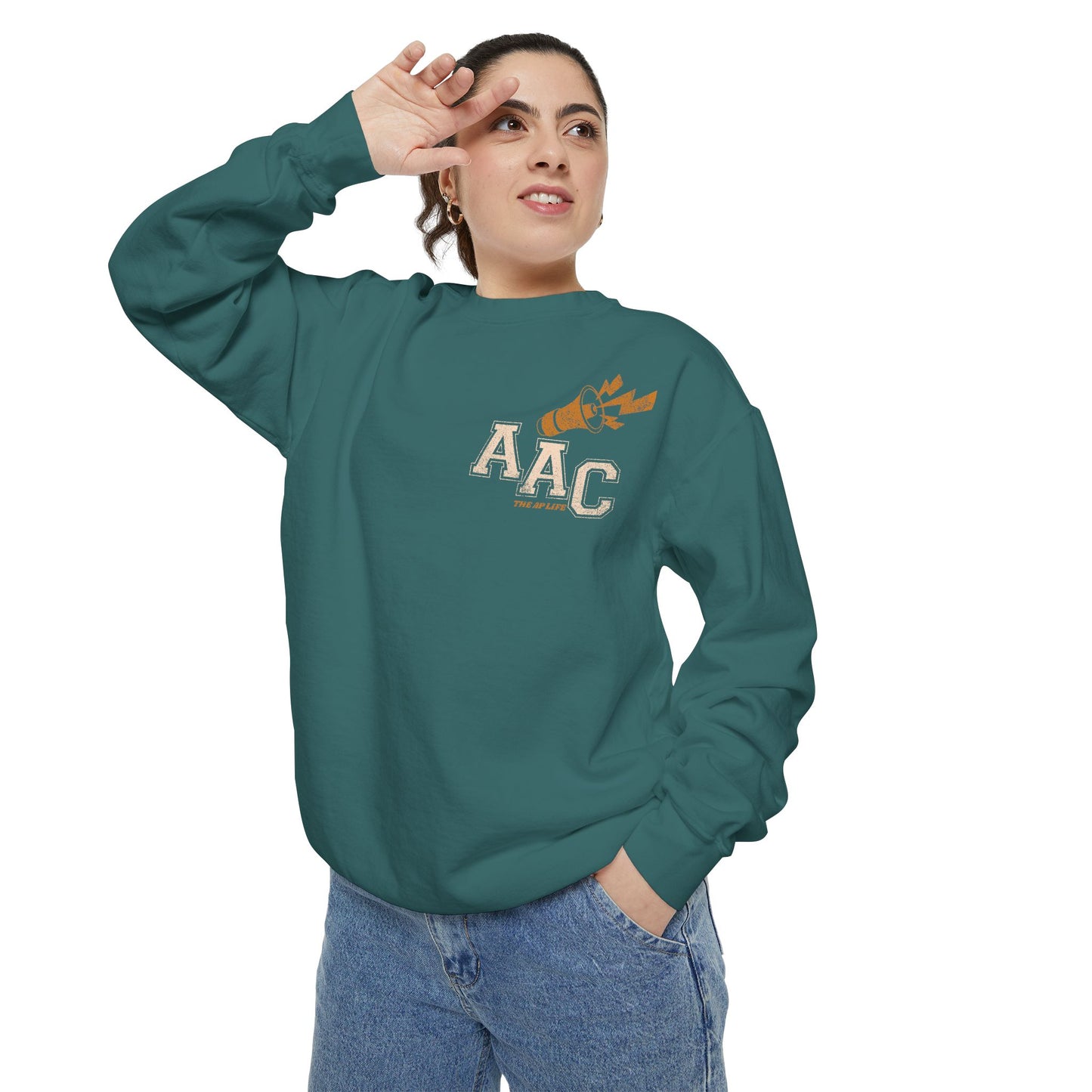 AAC Supports Team Enthusiast - Communication for the Win - Adult Unisex Sweatshirt