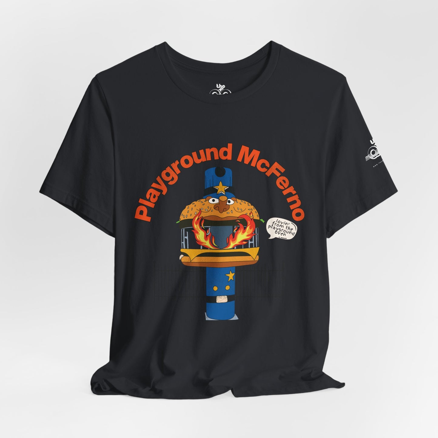Playground McFerno - Lovin' From the Playground Oven - Adult Unisex Jersey Short Sleeve Tee