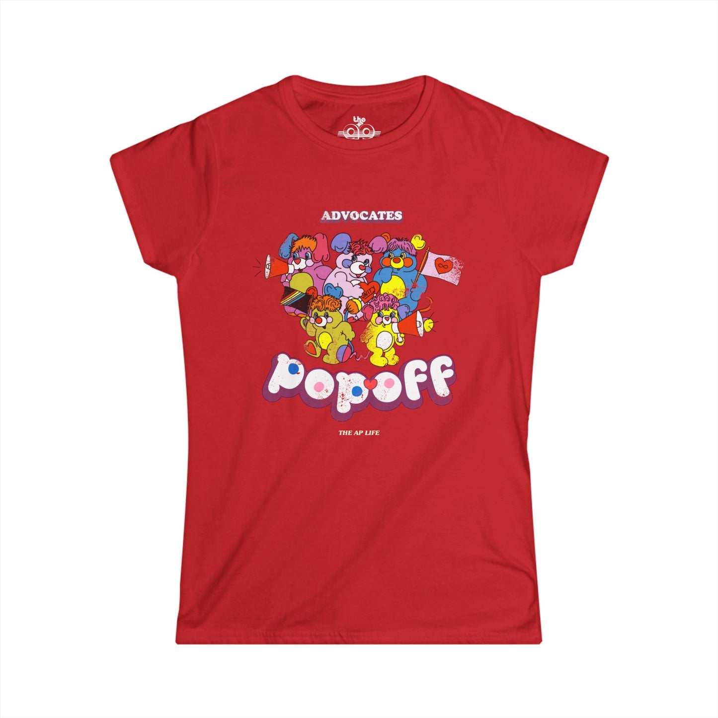 Advocates, Pop-Off  - Women's Semi-Fitted Tee