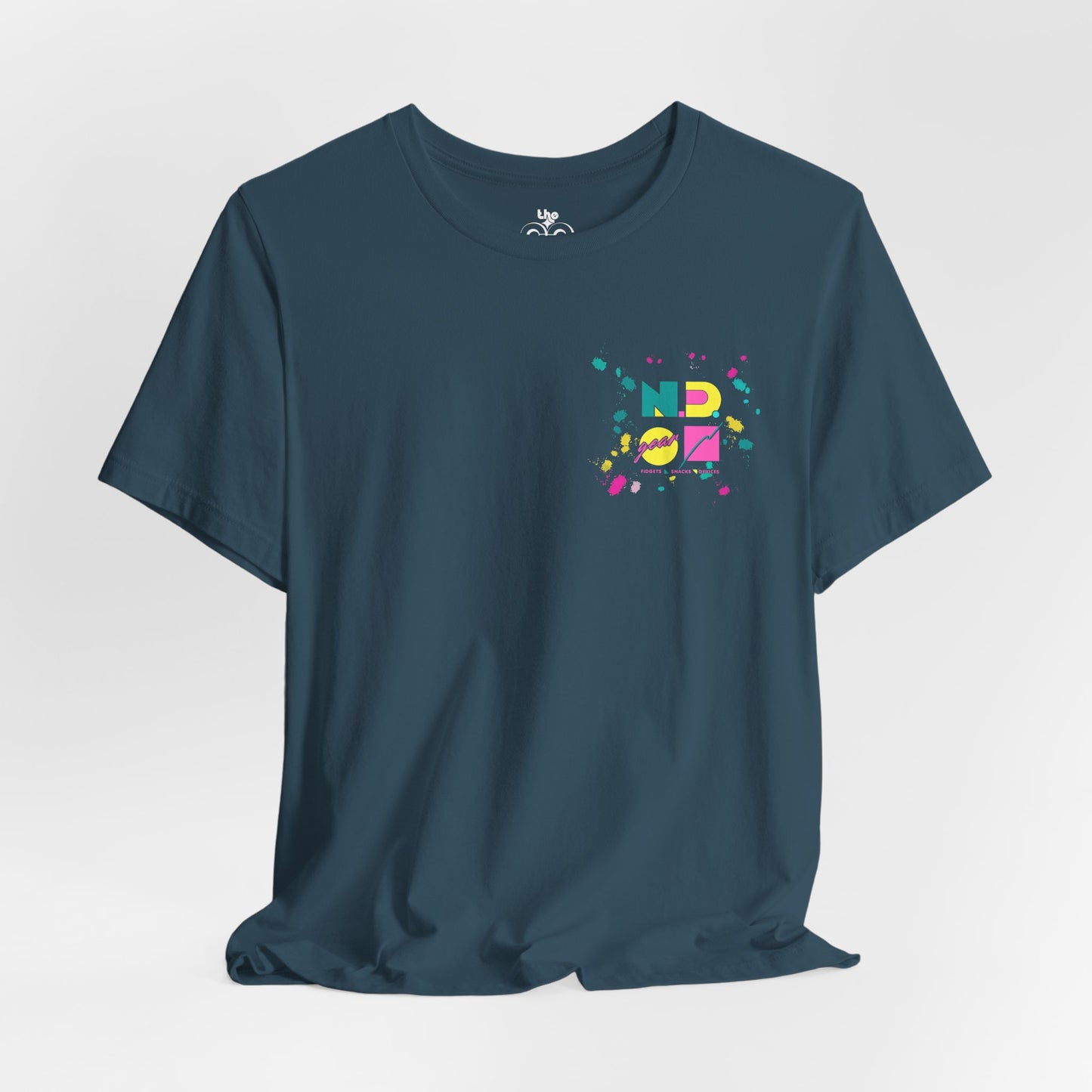 N.D. Gear - Fidgets, Snacks, Devices - Adult Unisex Jersey Short Sleeve Tee