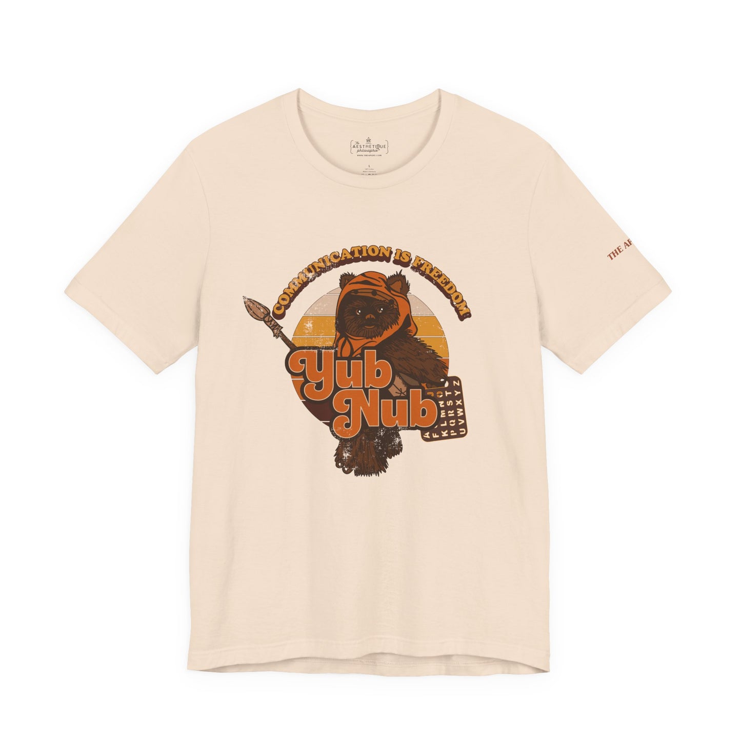 Communication is Freedom - Yub Nub - Adult Unisex Jersey Short Sleeve Tee (Ships Internationally)