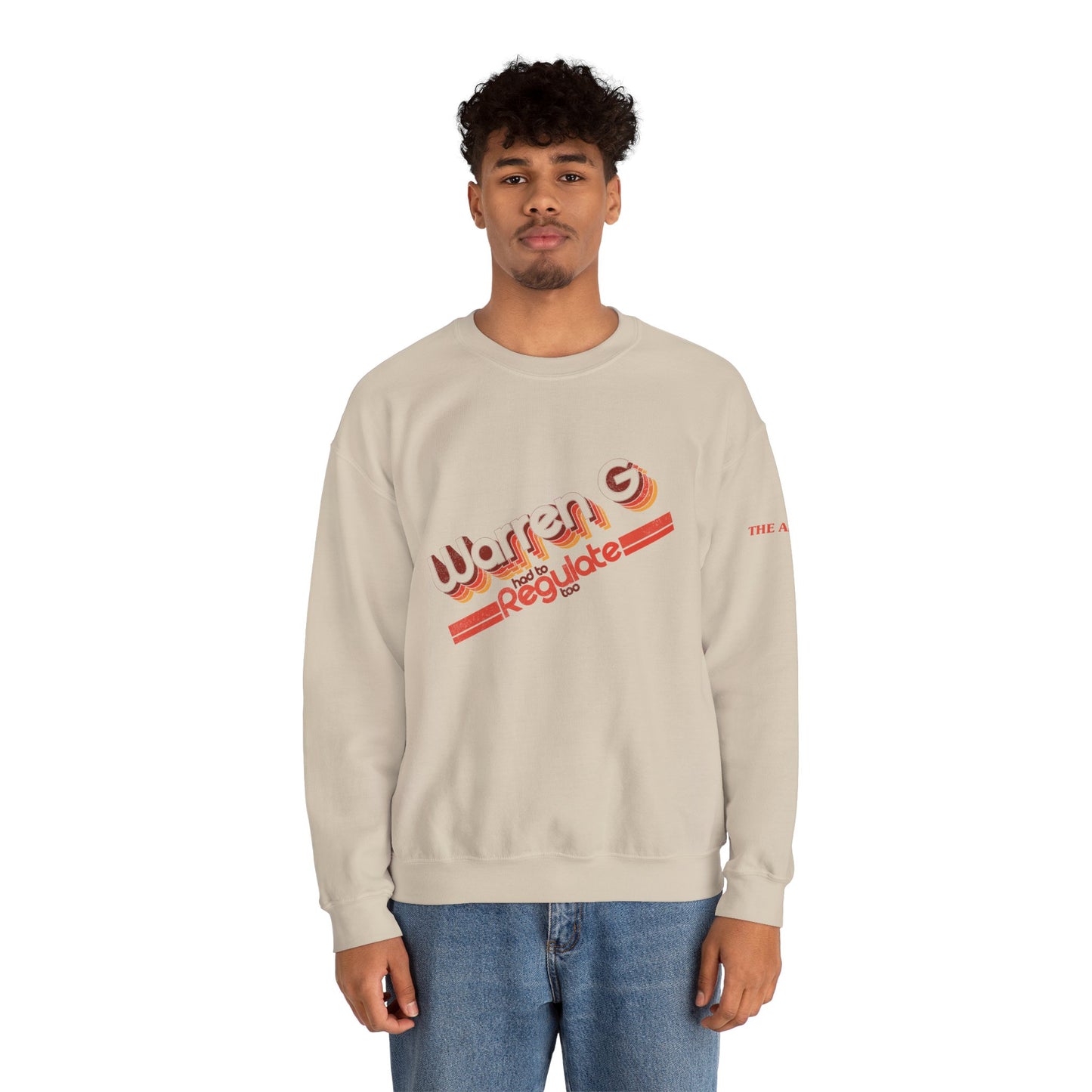 Warren G Had to Regulate Too - Adult Unisex Heavy Blend™ Crewneck Sweatshirt