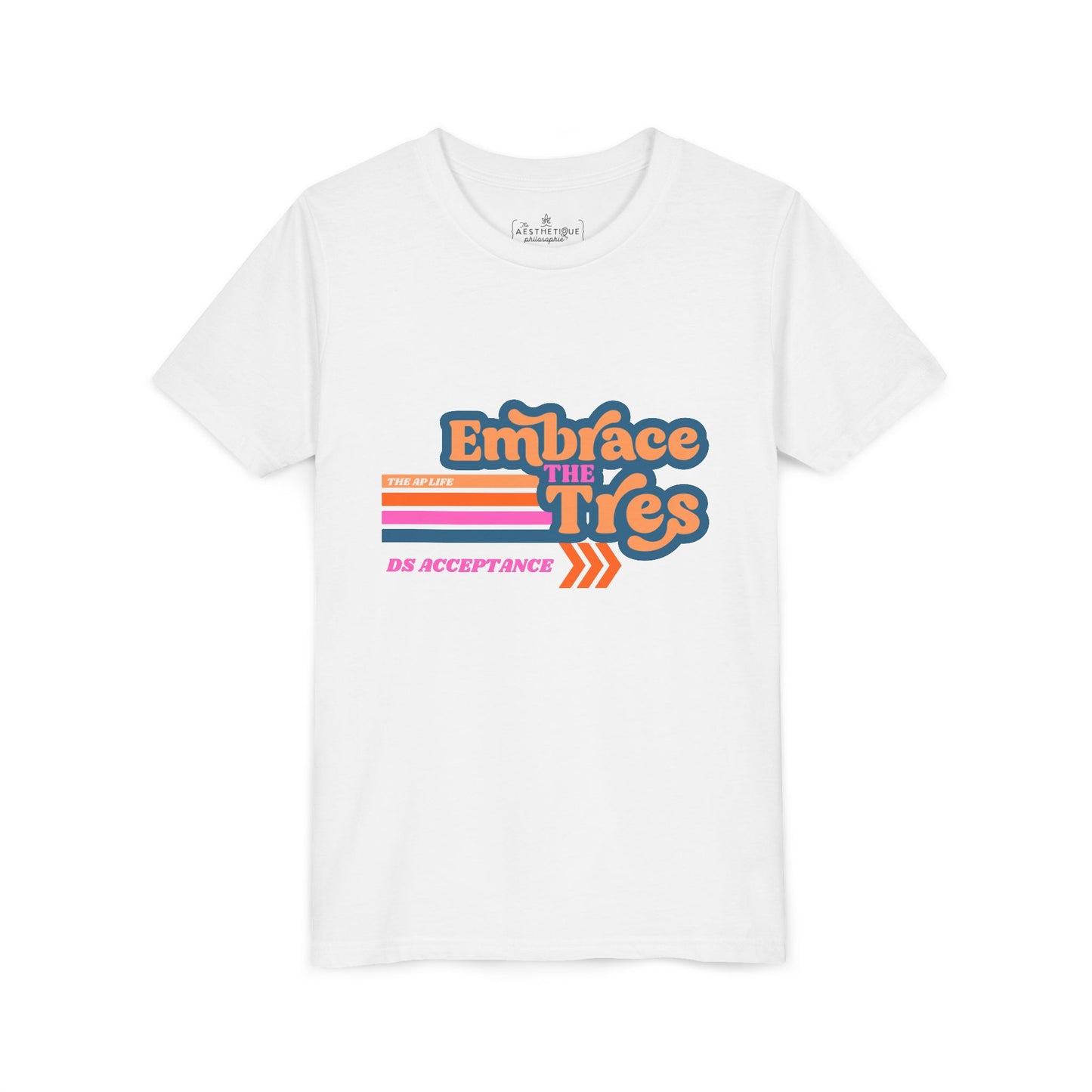 Embrace the Tres DS Acceptance - Youth Short Sleeve Tee