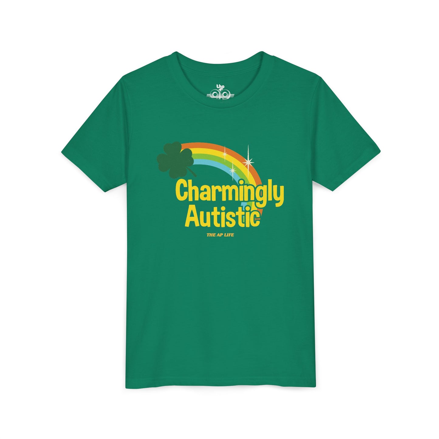 Charmingly Autistic - Youth Unisex Short Sleeve Tee