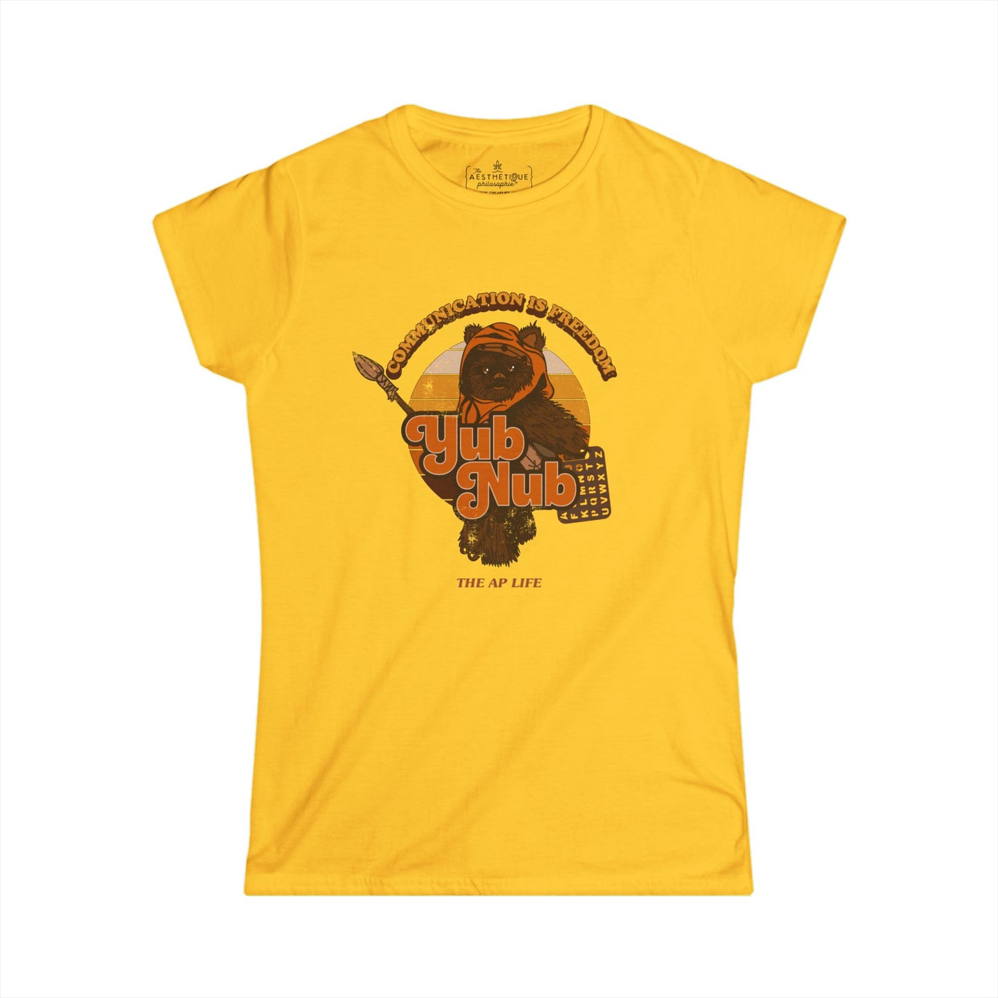 Communication is Freedom - Yub Nub - S2C - Women's Softstyle Tee