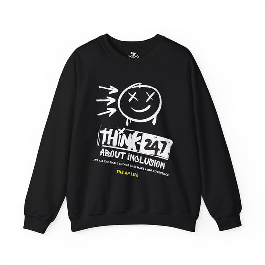 Think-247 About Inclusion Unisex Heavy Blend™ Crewneck Sweatshirt