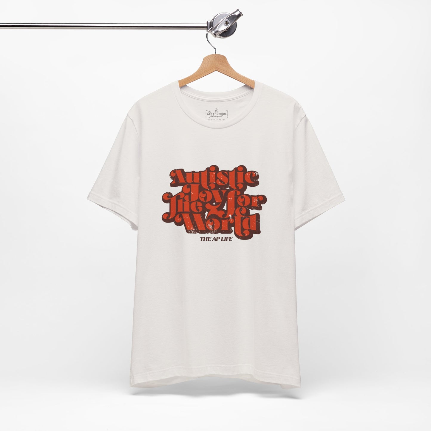 Autistic Joy for the World - Seasonal Style - Unisex Jersey Short Sleeve Tee