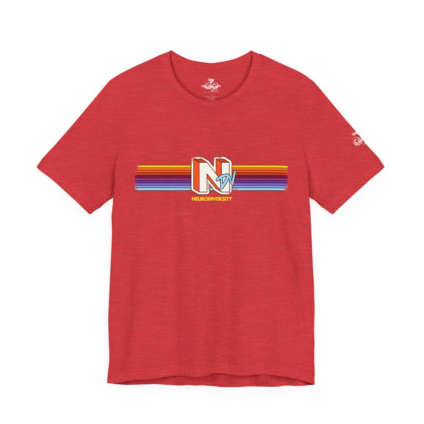 NDV - Neurodiversity - Adult Unisex Jersey Short Sleeve Tee