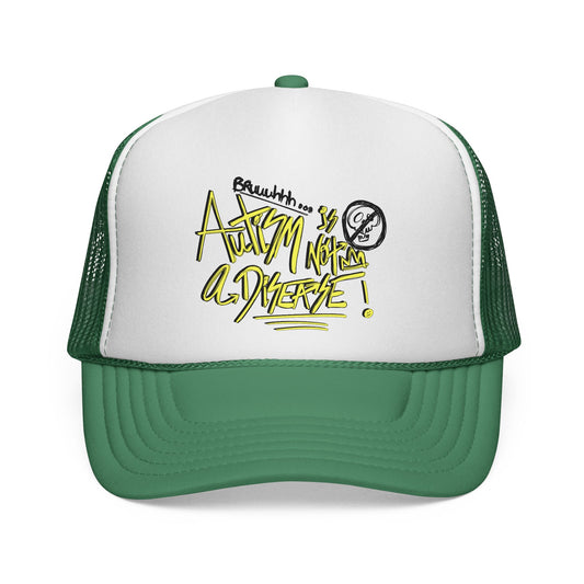 Bruh. Autism is not a Disease - Adult Unisex Trucker Hat
