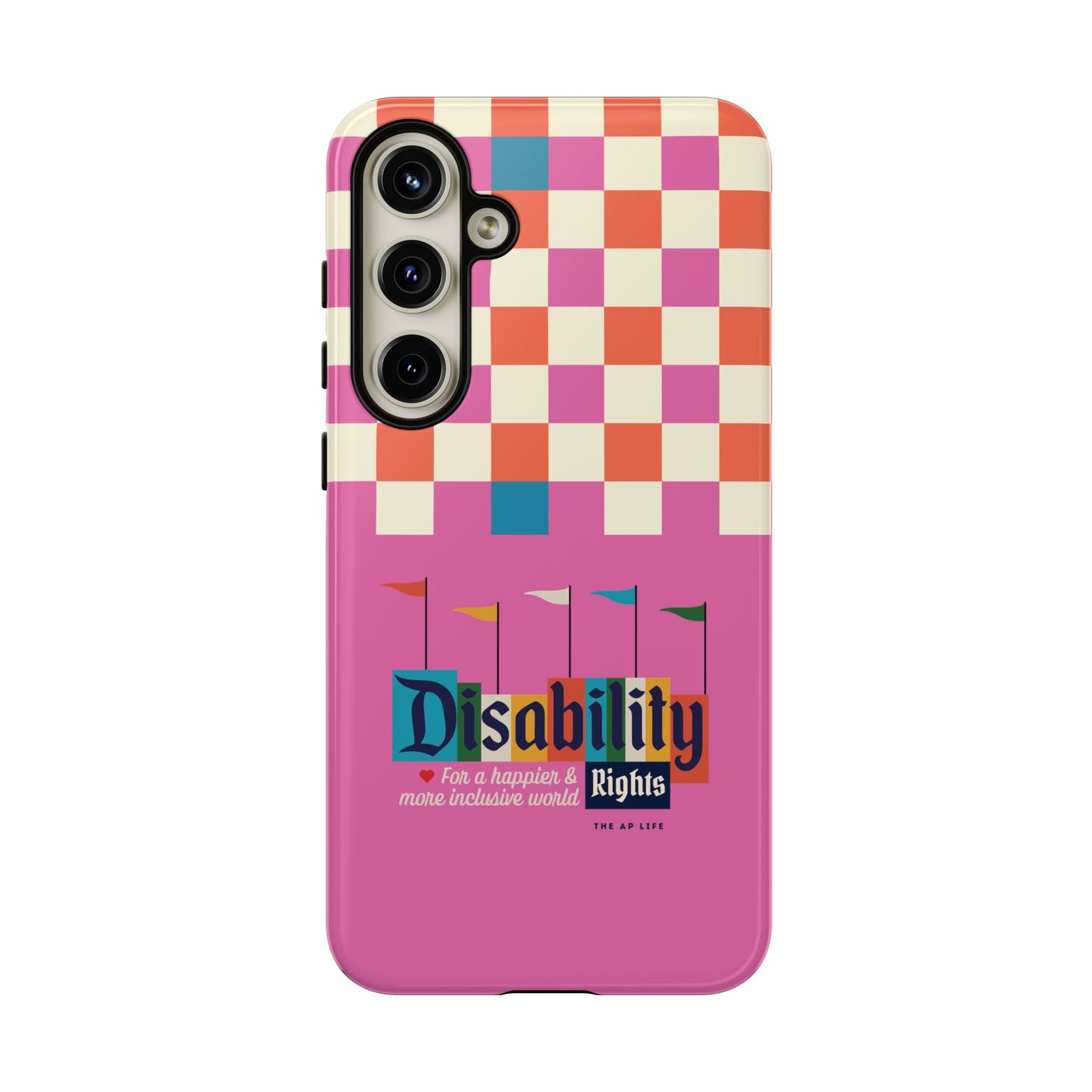 Disability Rights for a Happier & More Inclusive World - Android Phone Case for Google Pixel & Samsung Phones
