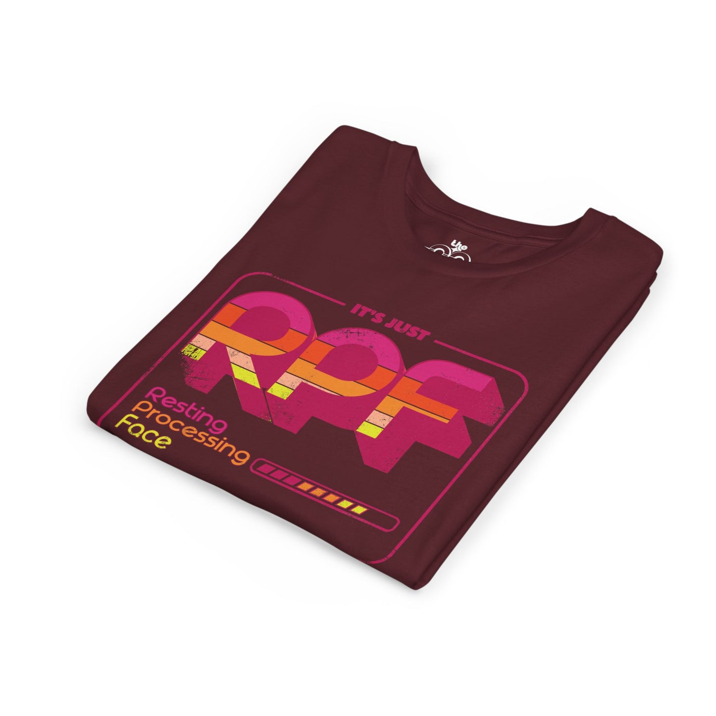 It's Just RPF - Resting Processing Face - Youth Unisex Short Sleeve Tee