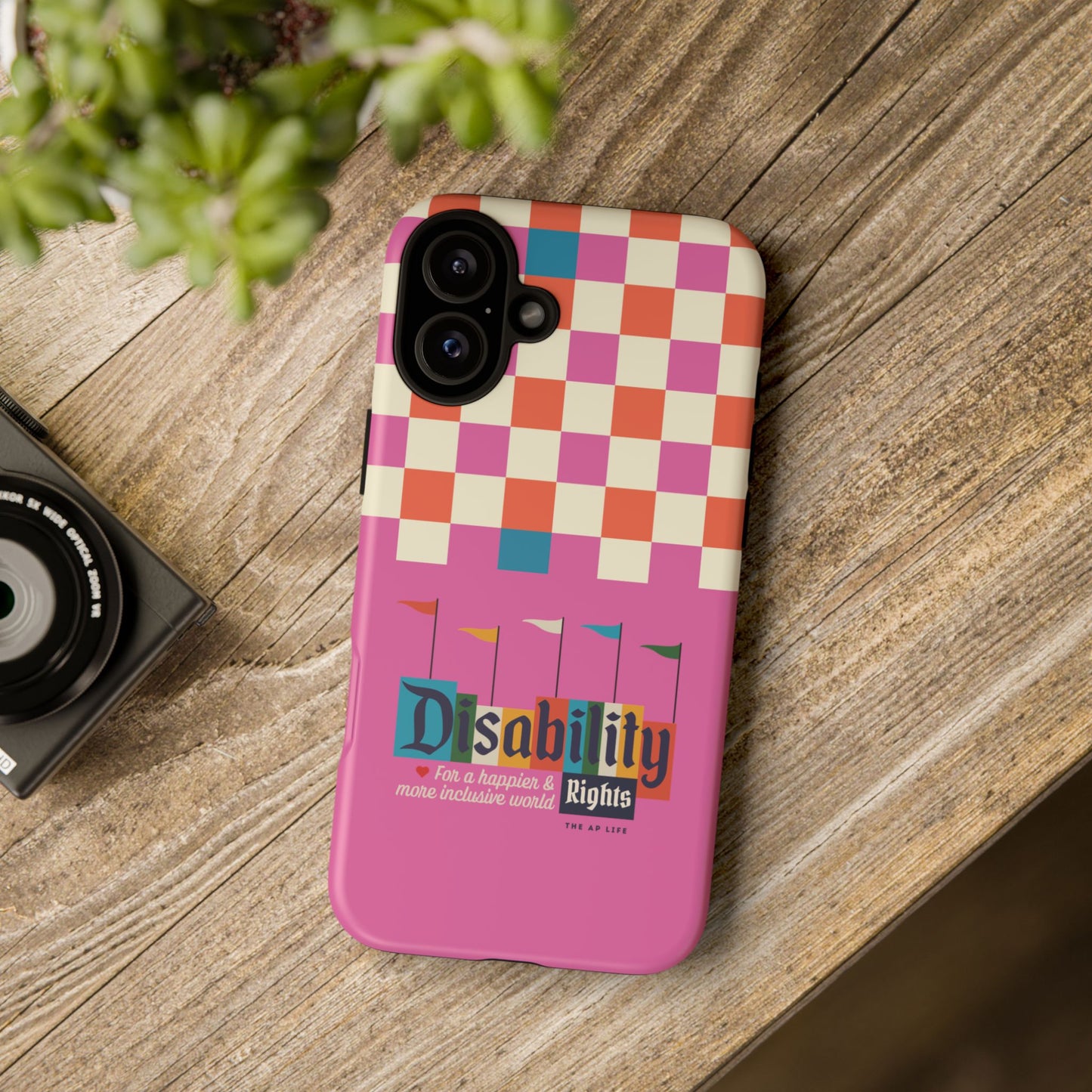 Disability Rights for a Happier & More Inclusive World - Android Phone Case for Google Pixel & Samsung Phones