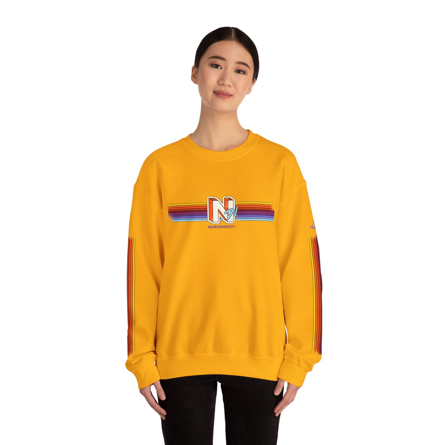 NDV - Neurodiversity - Adult Unisex Heavy Blend™ Crewneck Sweatshirt