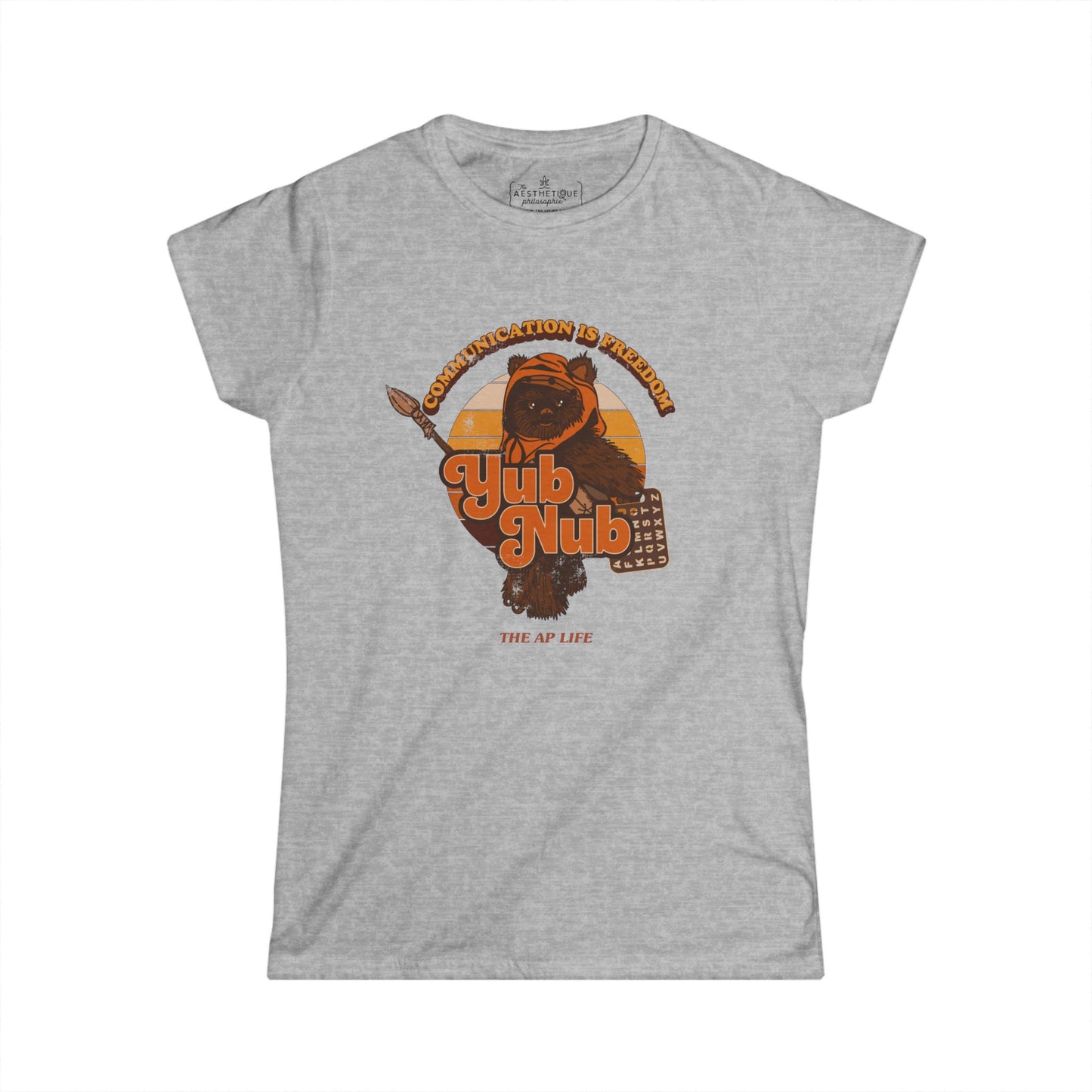 Communication is Freedom - Yub Nub - S2C - Women's Softstyle Tee